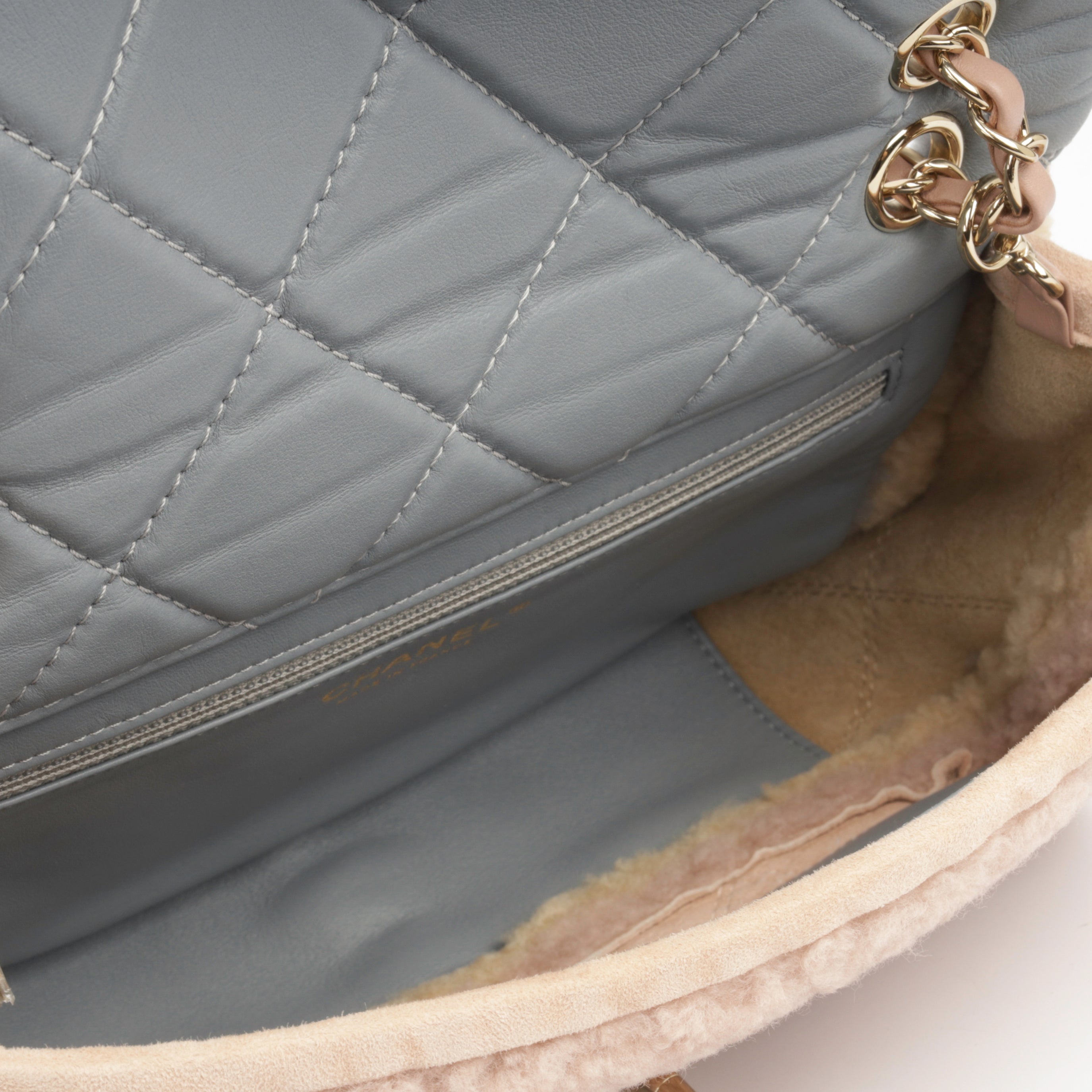 Chanel Shearling Flap