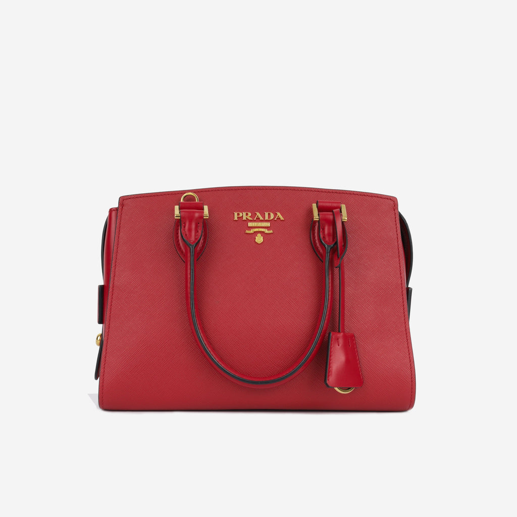 Prada Zip Top Tote