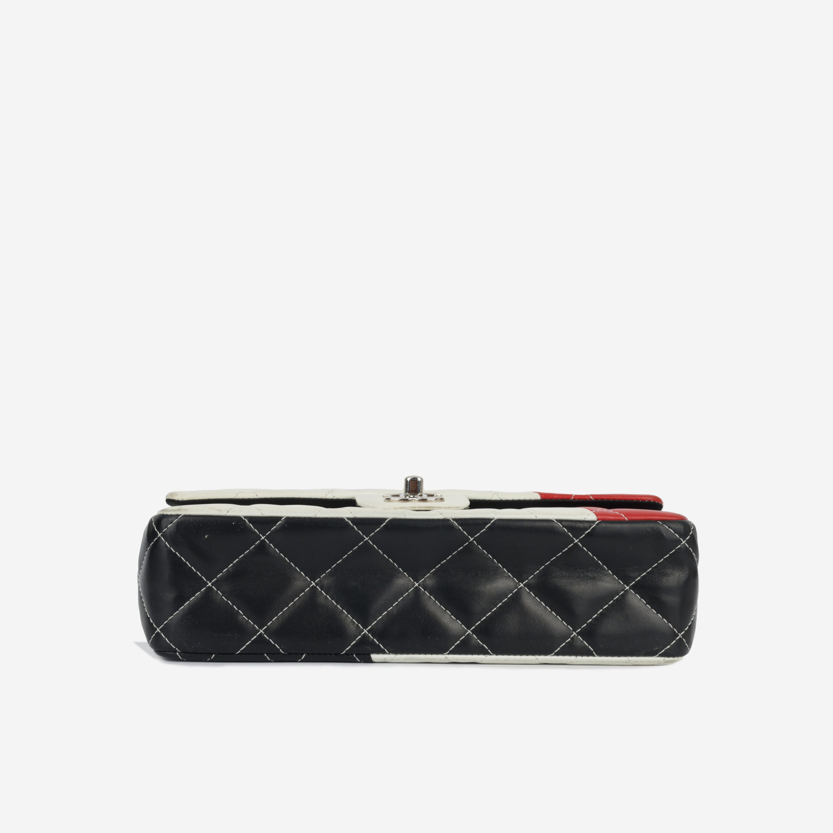 Chanel Colorblock Classic Flap Bag - Medium