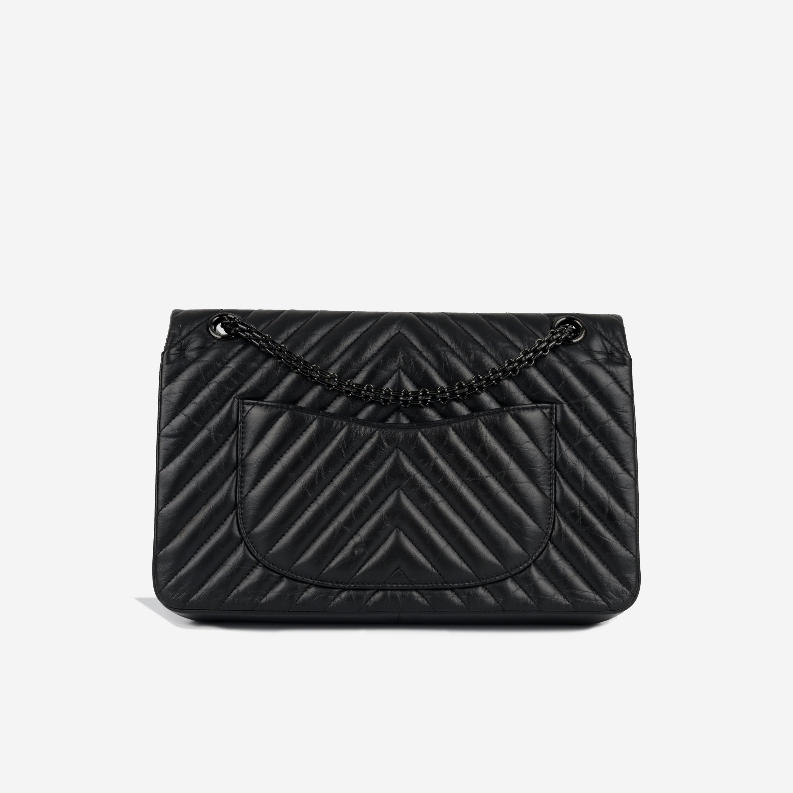 Chanel So Black Reissue 2.55 Handbag 226