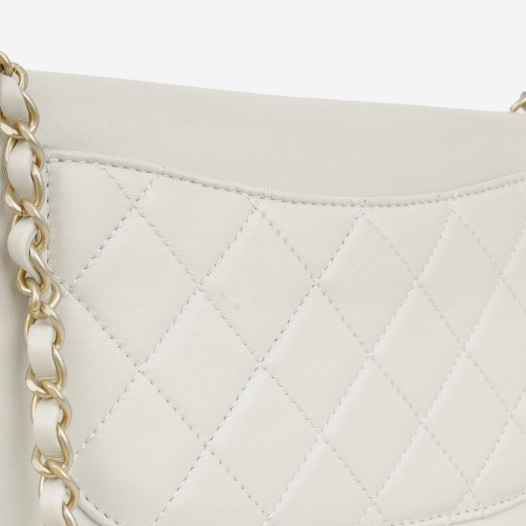 Chanel Muff Shearling Flap