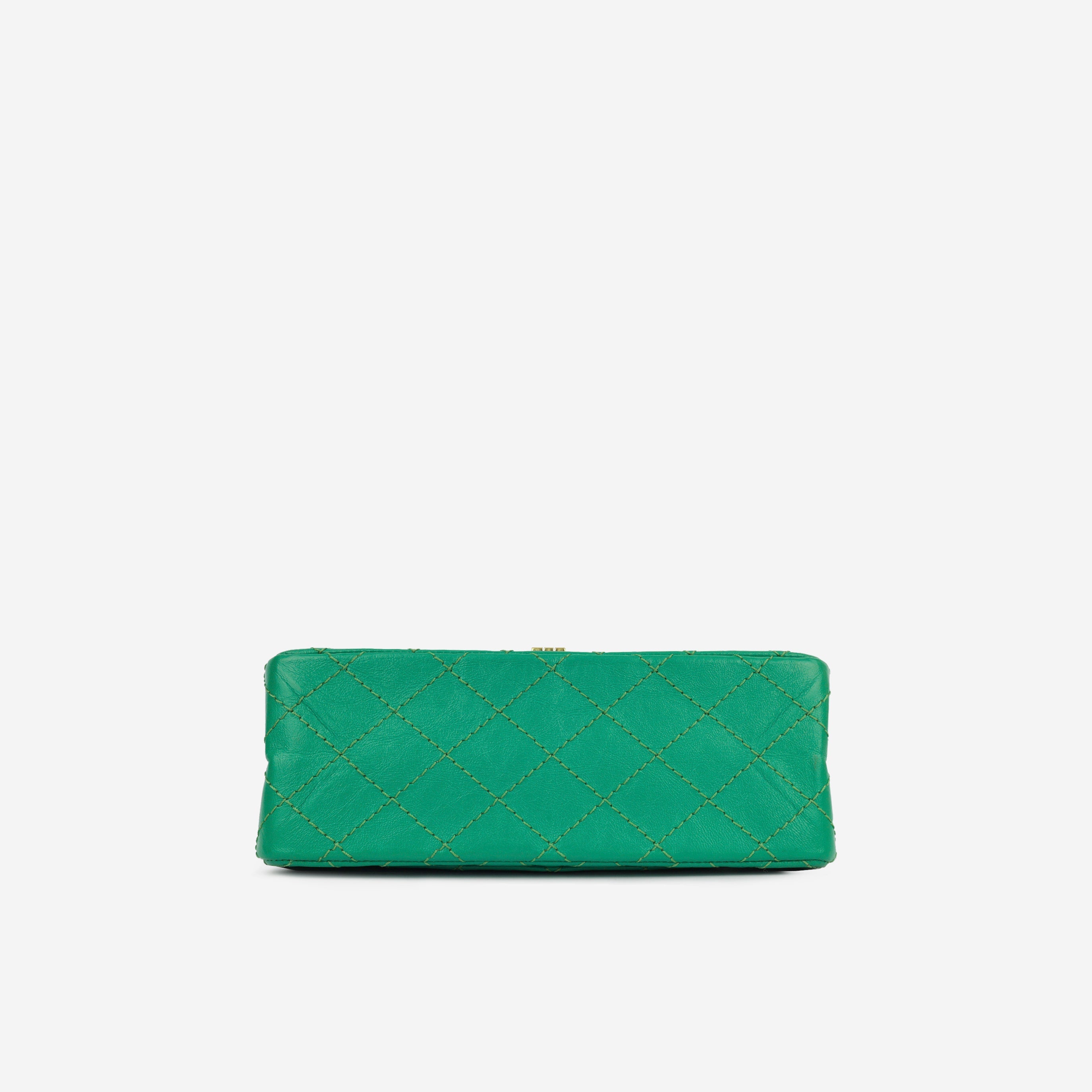 Chanel Mini Reissue 2.55 Handbag - Jade Green Calfskin