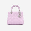 Christian Dior Medium Lady Dior - Lilac