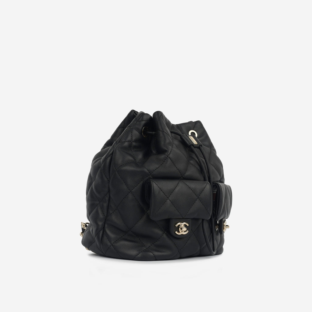 Chanel Small Duma Bucket Backpack