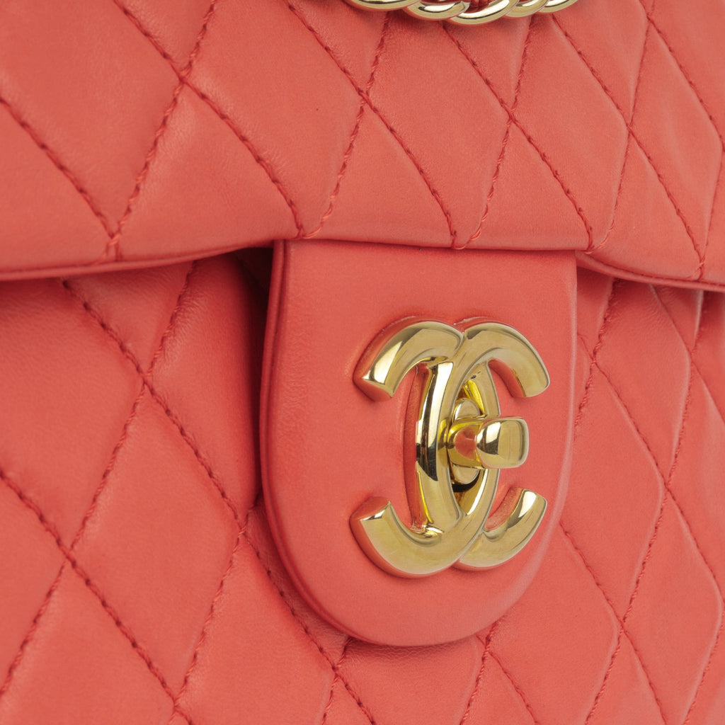 Chanel XL Maxi Flap - Coral