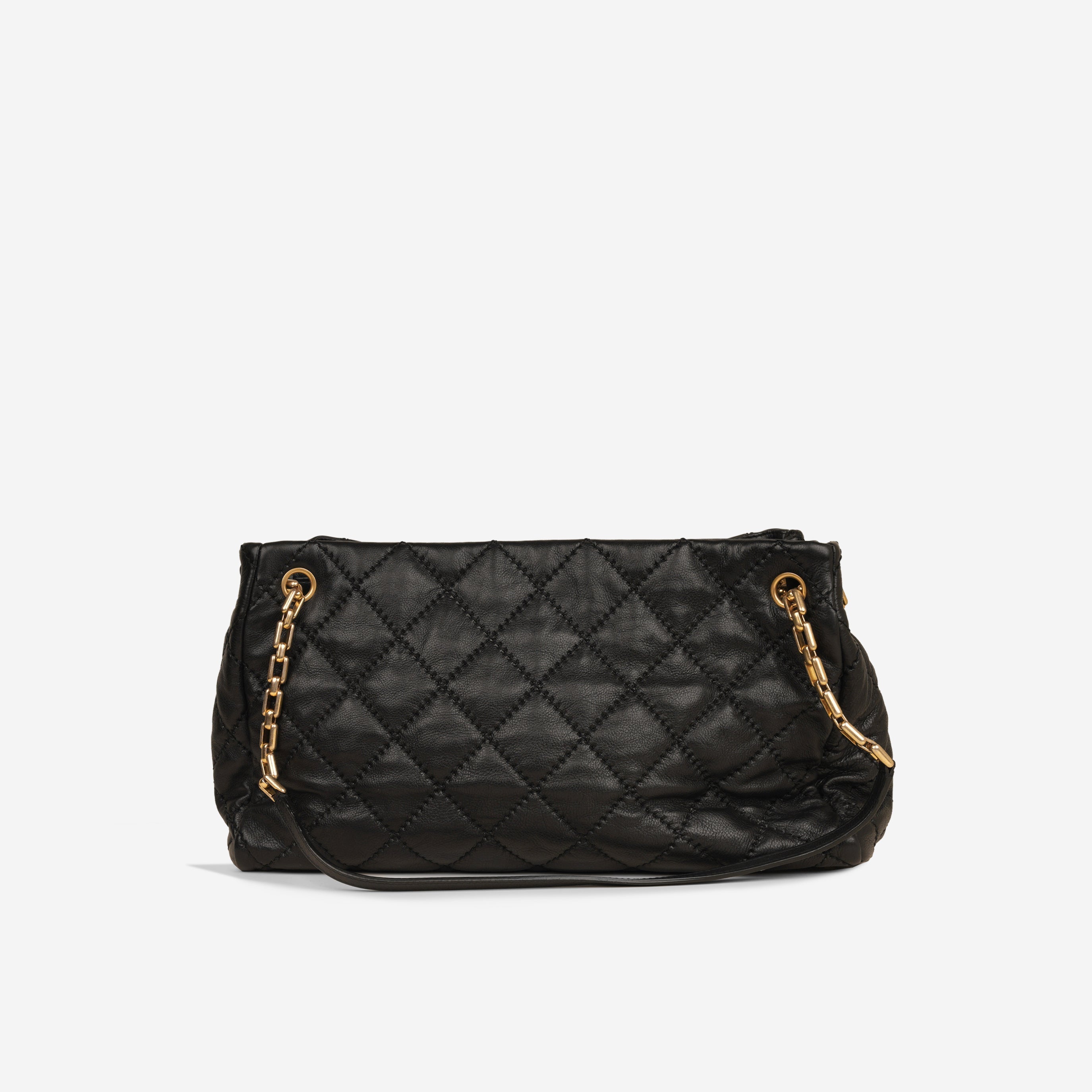 Chanel Retro Chain Tote - Black