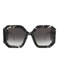 Philipp Plein Womens Square/Rectangle Havana Havana Smoke Fashion Designer Eyewear