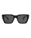 Philipp Plein Mens Square/Rectangle Black Black Smoke Fashion Designer Eyewear