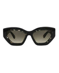Philipp Plein Womens Cat Eye Black Black Green Fashion Designer Eyewear