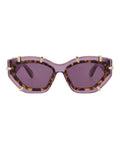 Philipp Plein Womens Cat Eye Lilac Lilac Lilac Fashion Designer Eyewear