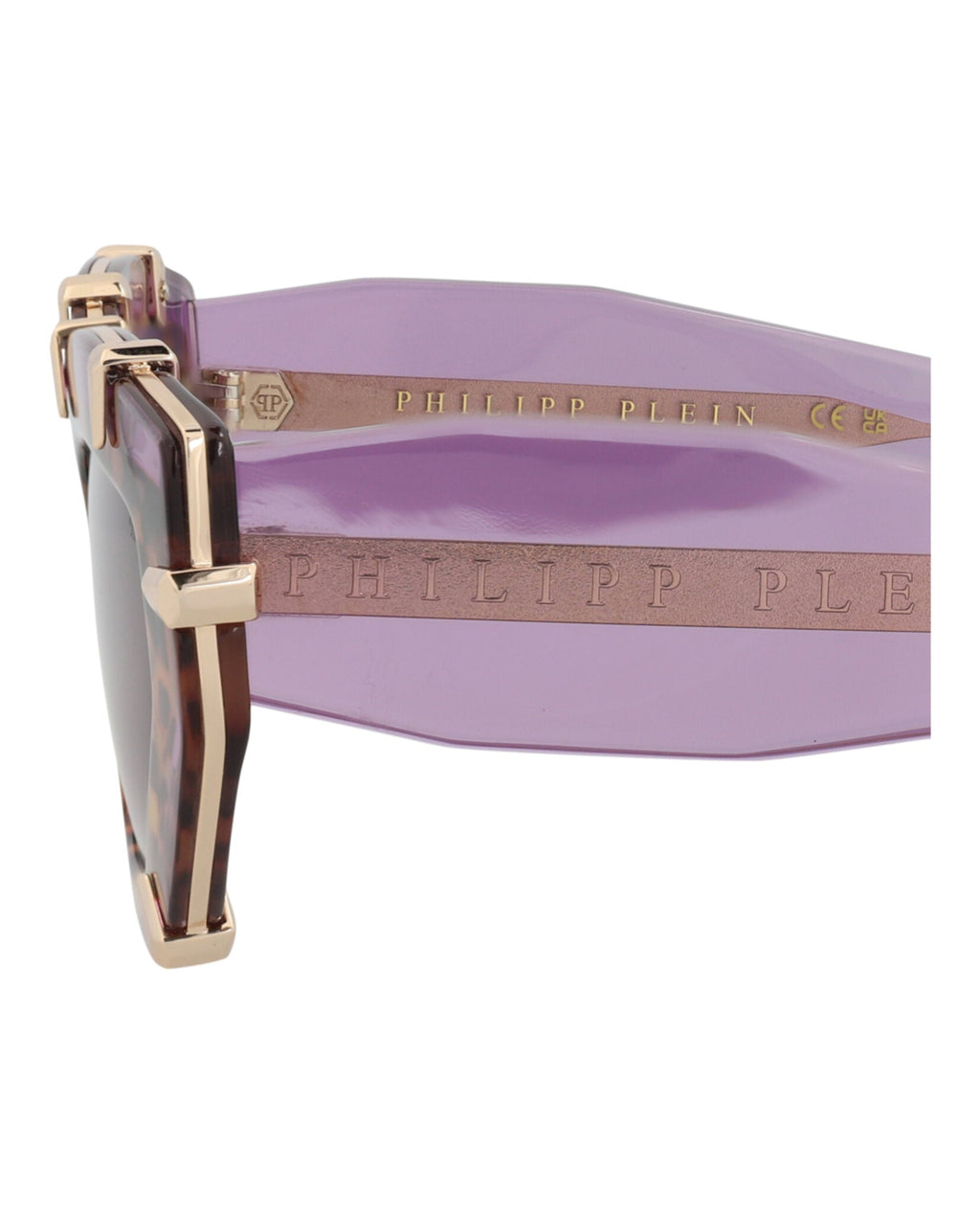Philipp Plein Womens Cat Eye Lilac Lilac Lilac Fashion Designer Eyewear