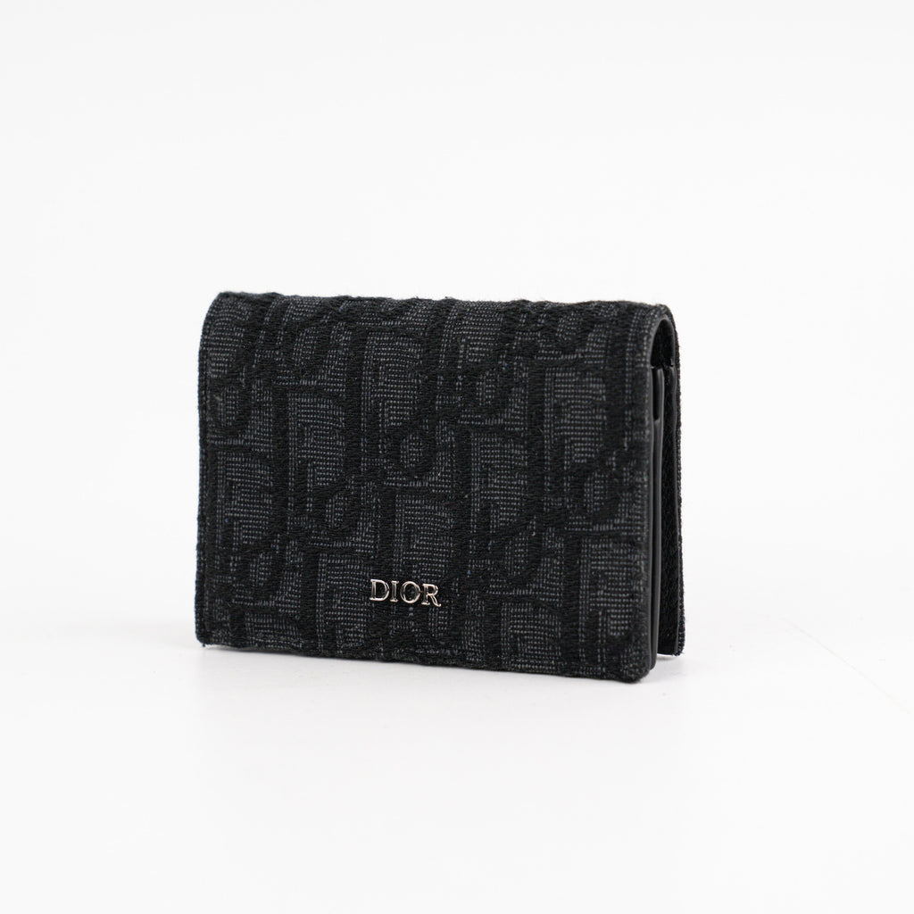 Dior Men SLG Business Card Holder Oblique