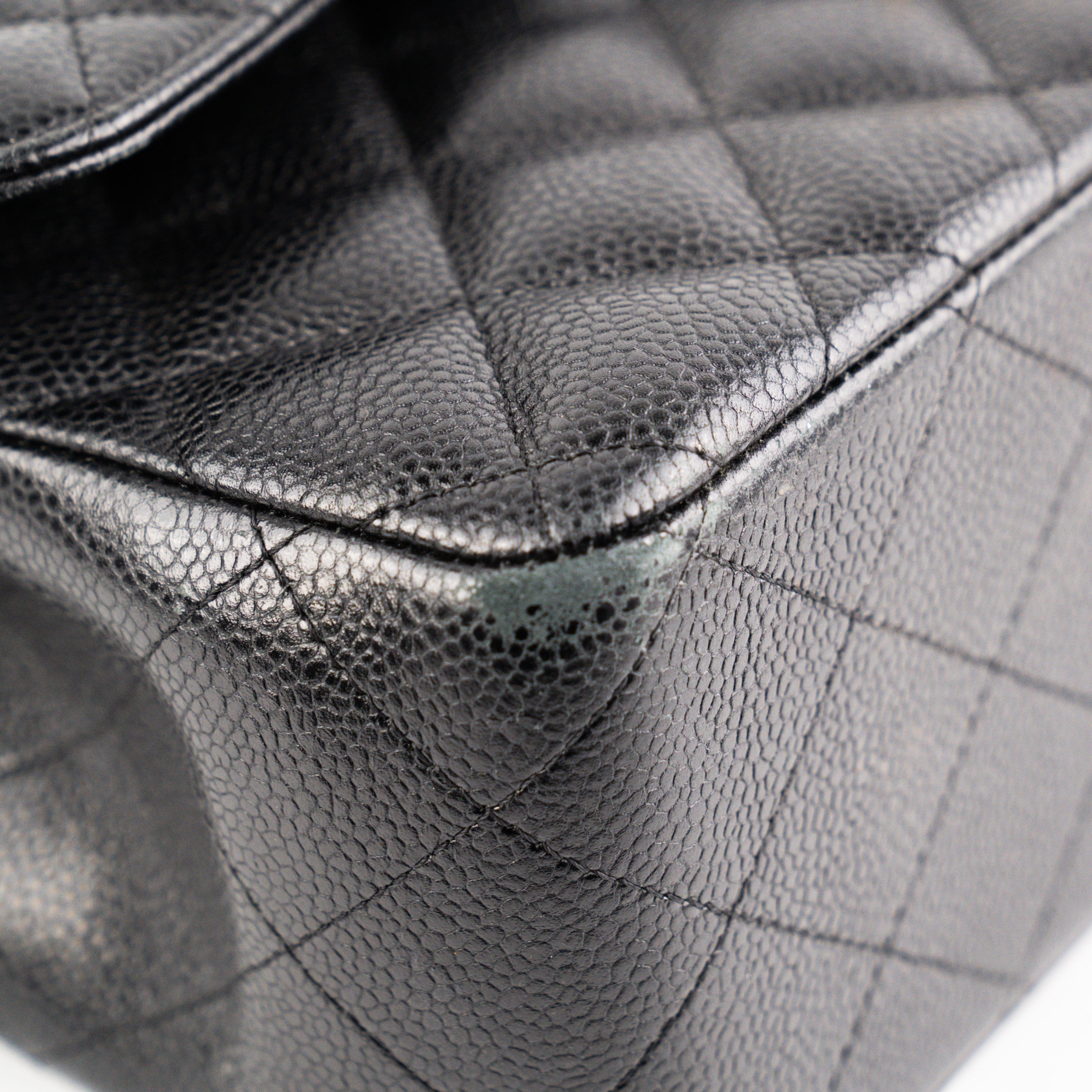 Chanel Jumbo Flap Caviar Black