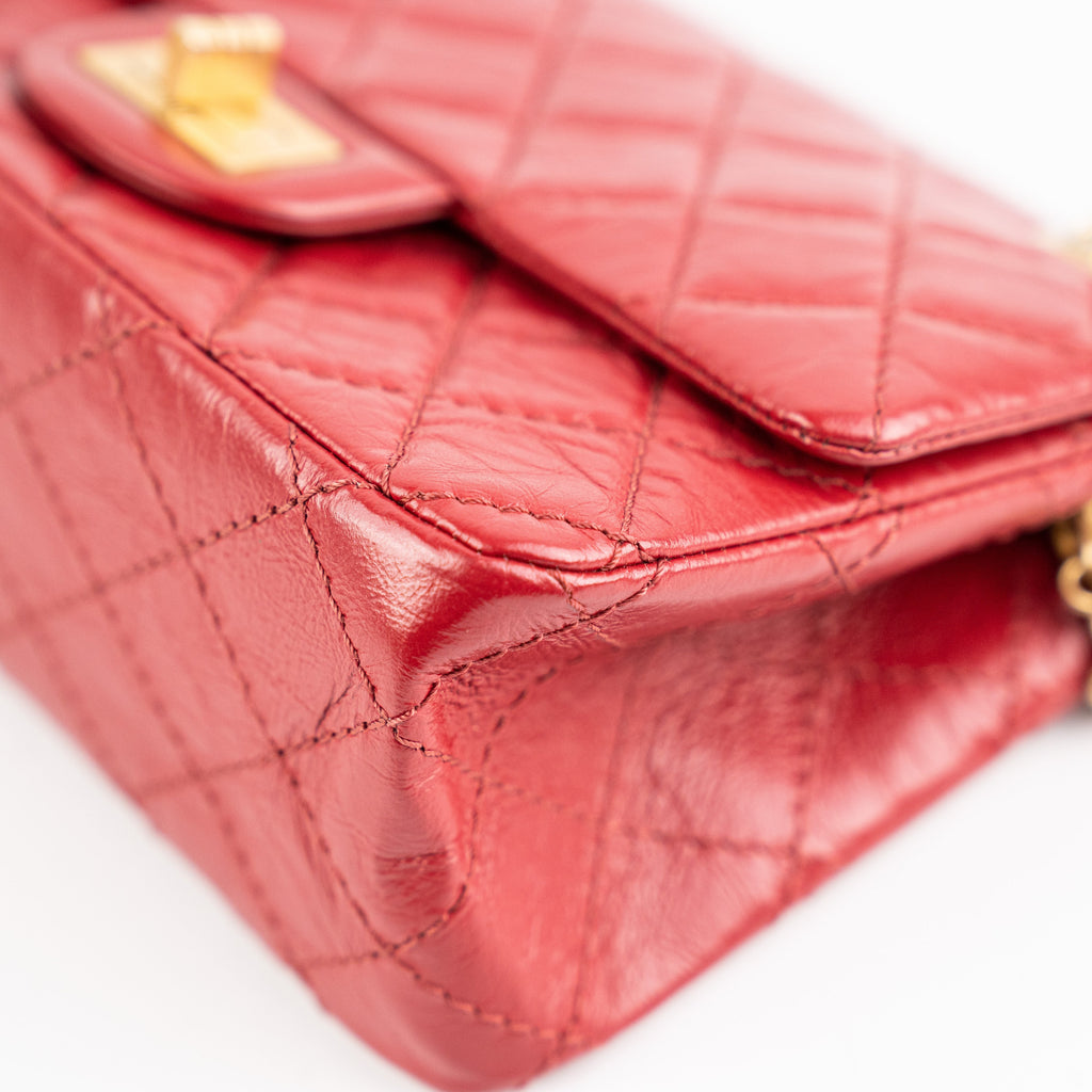 Chanel Mini Reissue Calfskin Red