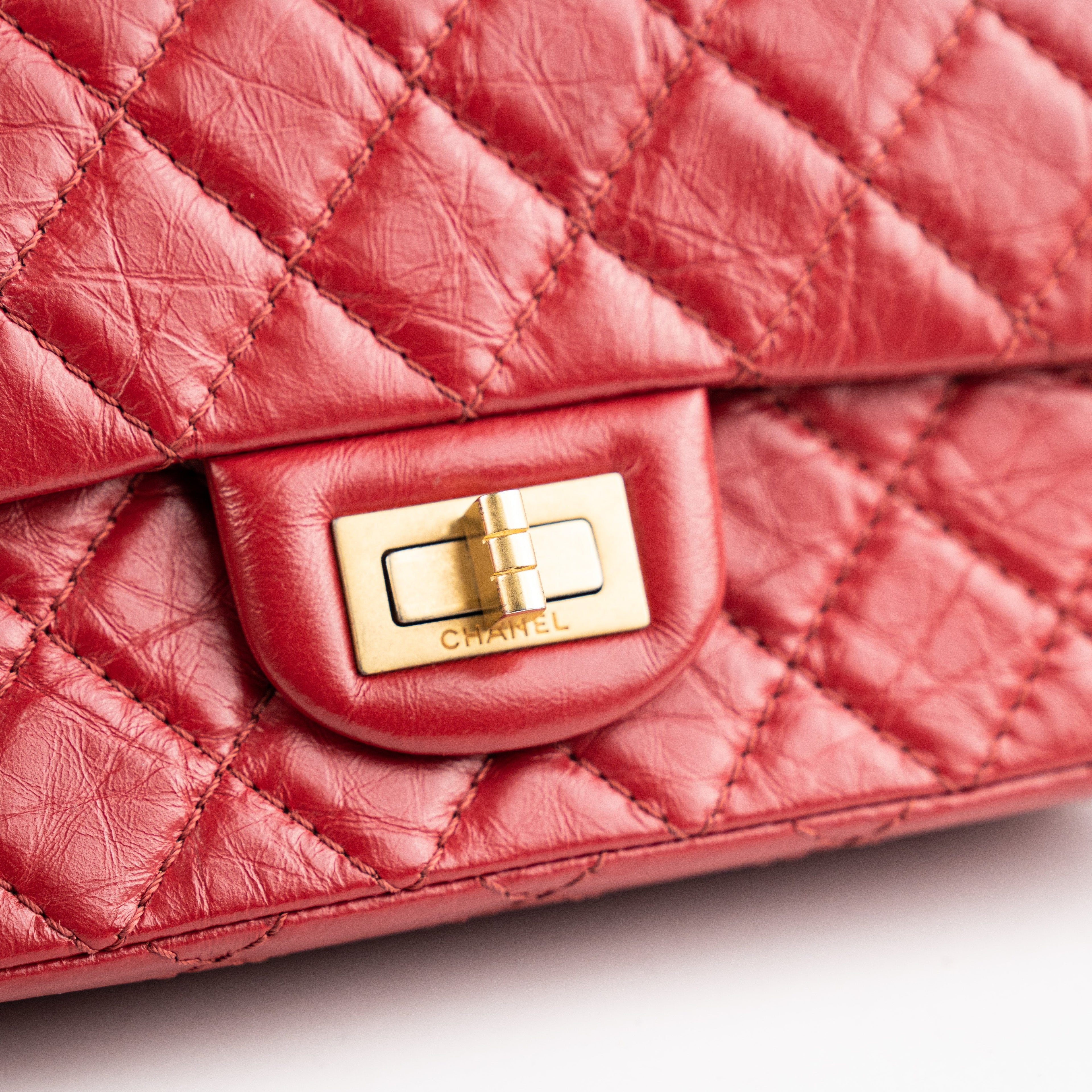 Chanel Mini Reissue Calfskin Red