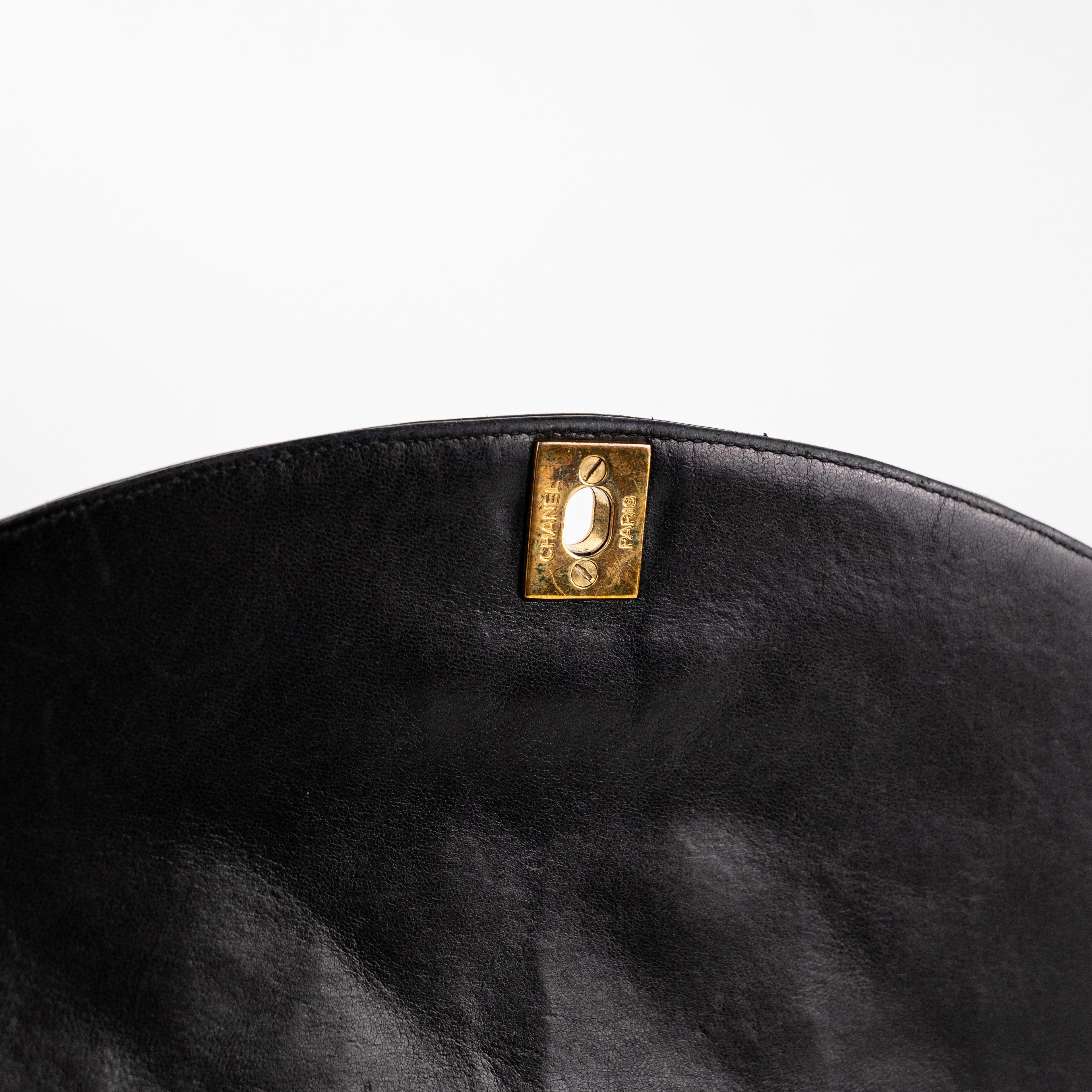 ITEM 28 - Chanel Small Diana Lambskin Black