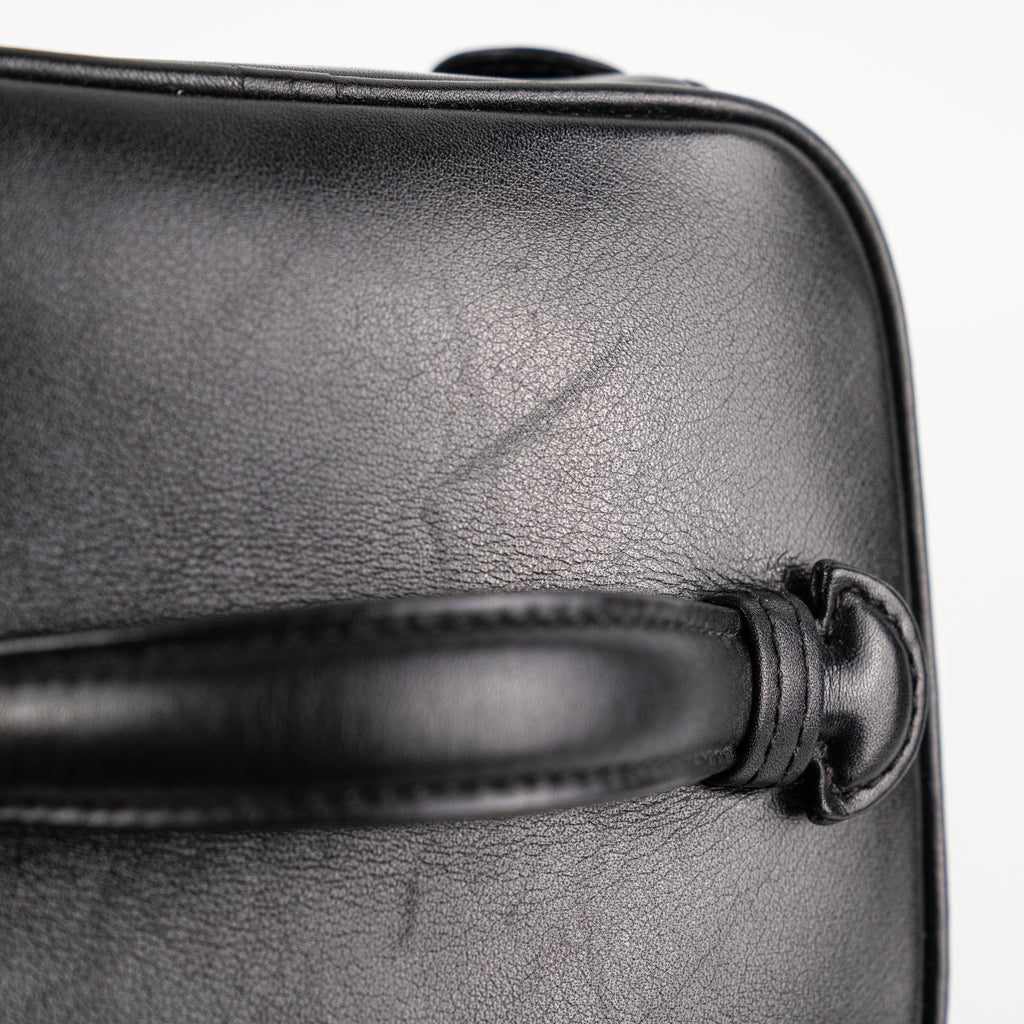 Chanel Vintage Vanity Leather Black