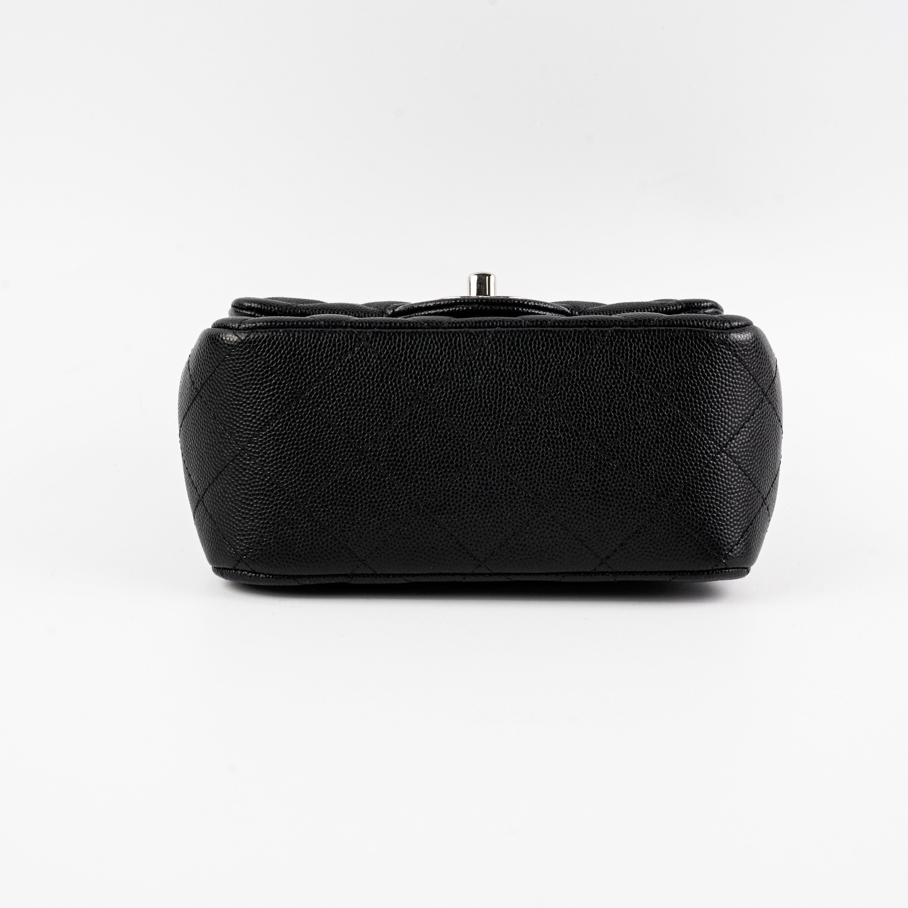 ITEM 18 - Chanel Mini Square Black Caviar