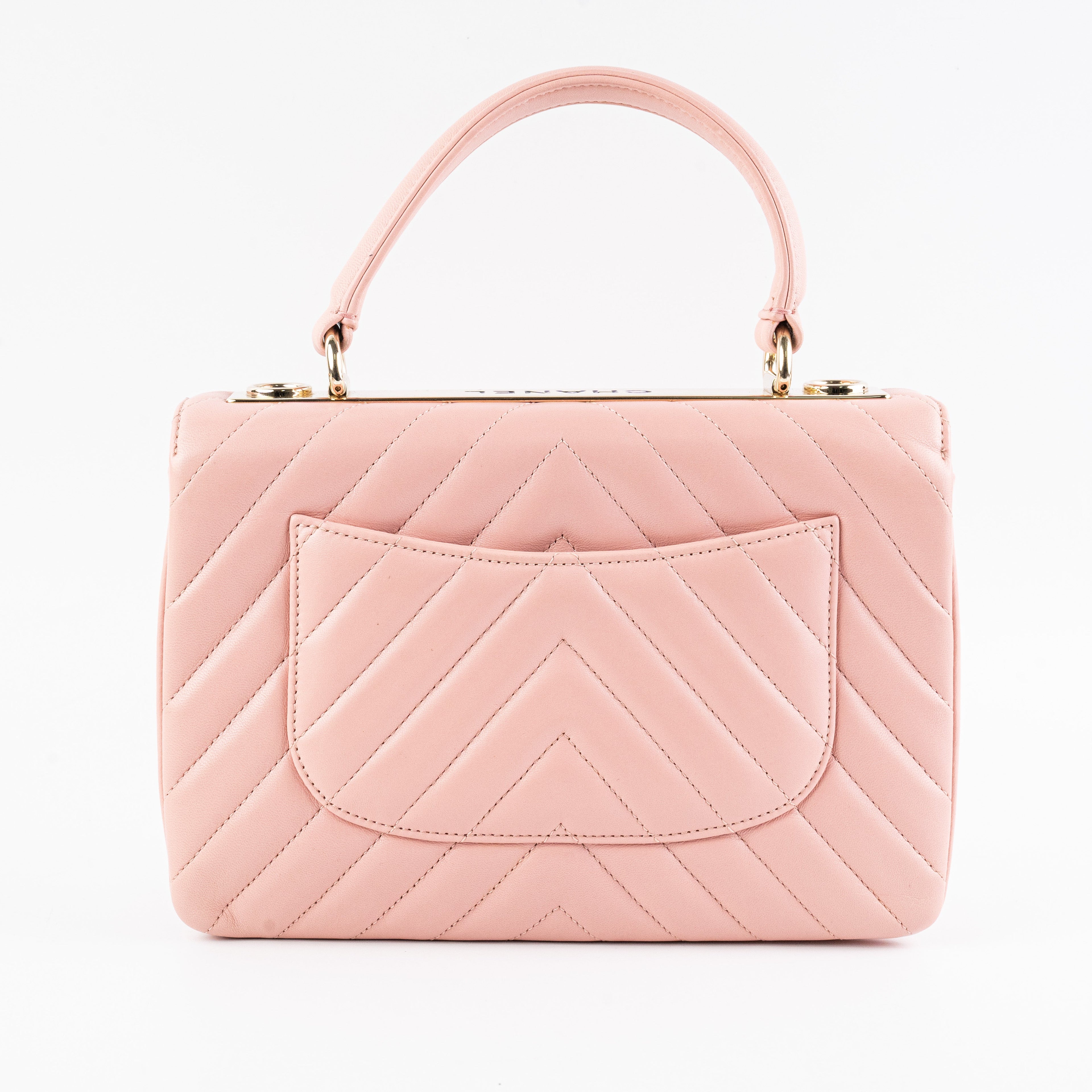 ITEM 16 - Chanel Chevron Trendy CC Small Pink