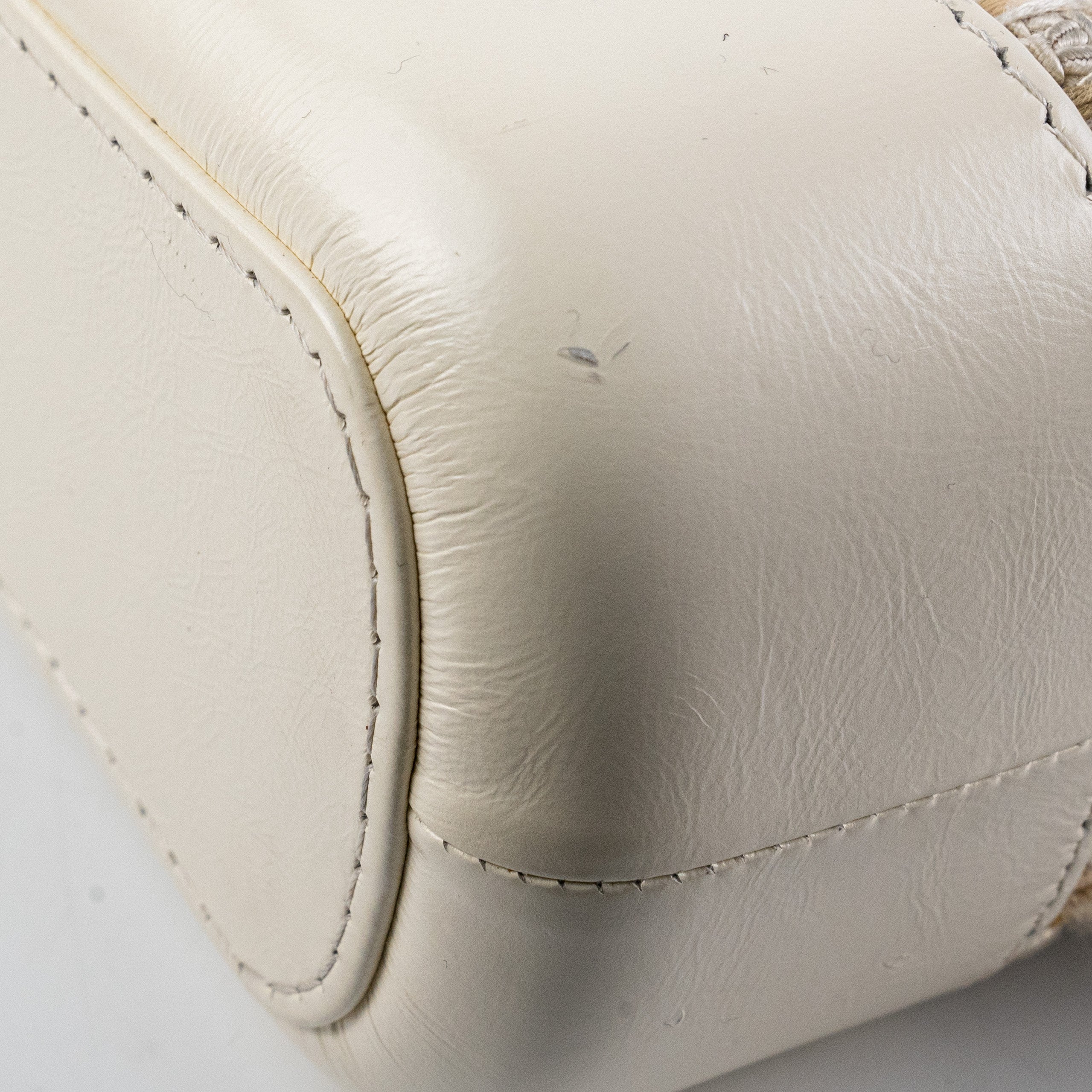 ITEM 29 - Chanel Small Gabrielle Stripe Tweed Beige/Cream