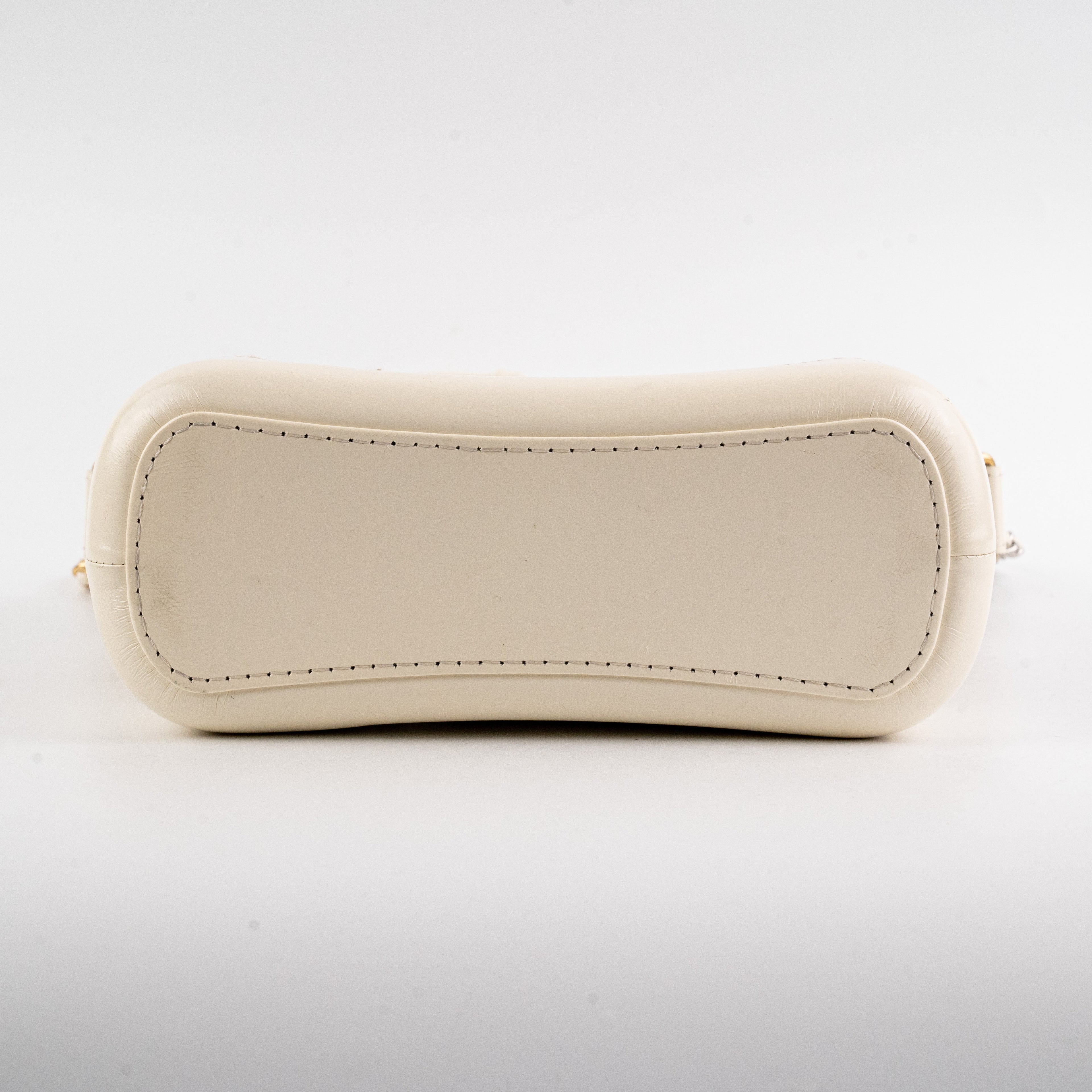 ITEM 29 - Chanel Small Gabrielle Stripe Tweed Beige/Cream