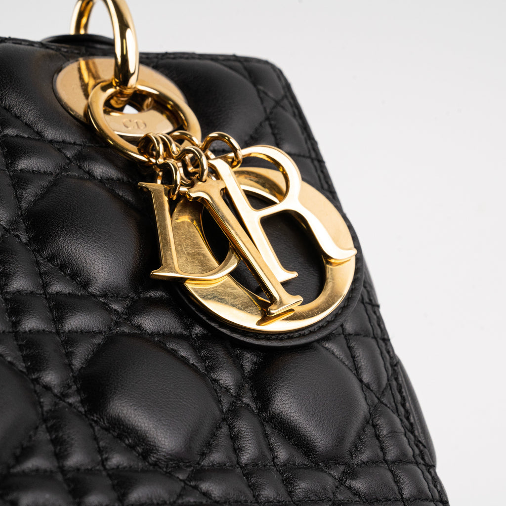 Dior Lady Dior Medium Black