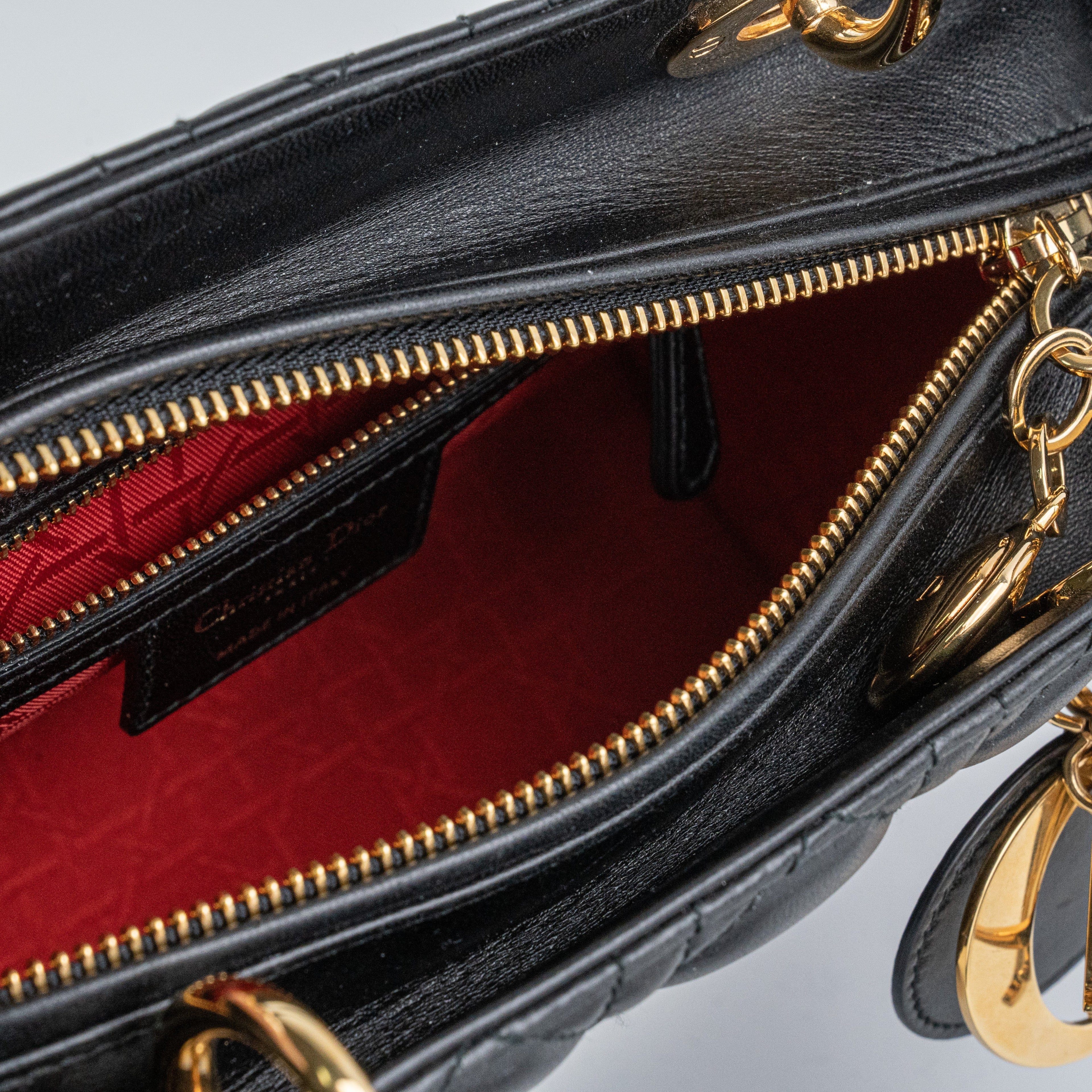 Dior Lady Dior Medium Black