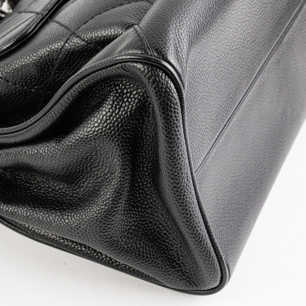 Chanel Black Caviar Seasonal Shoulder Flap Bag
