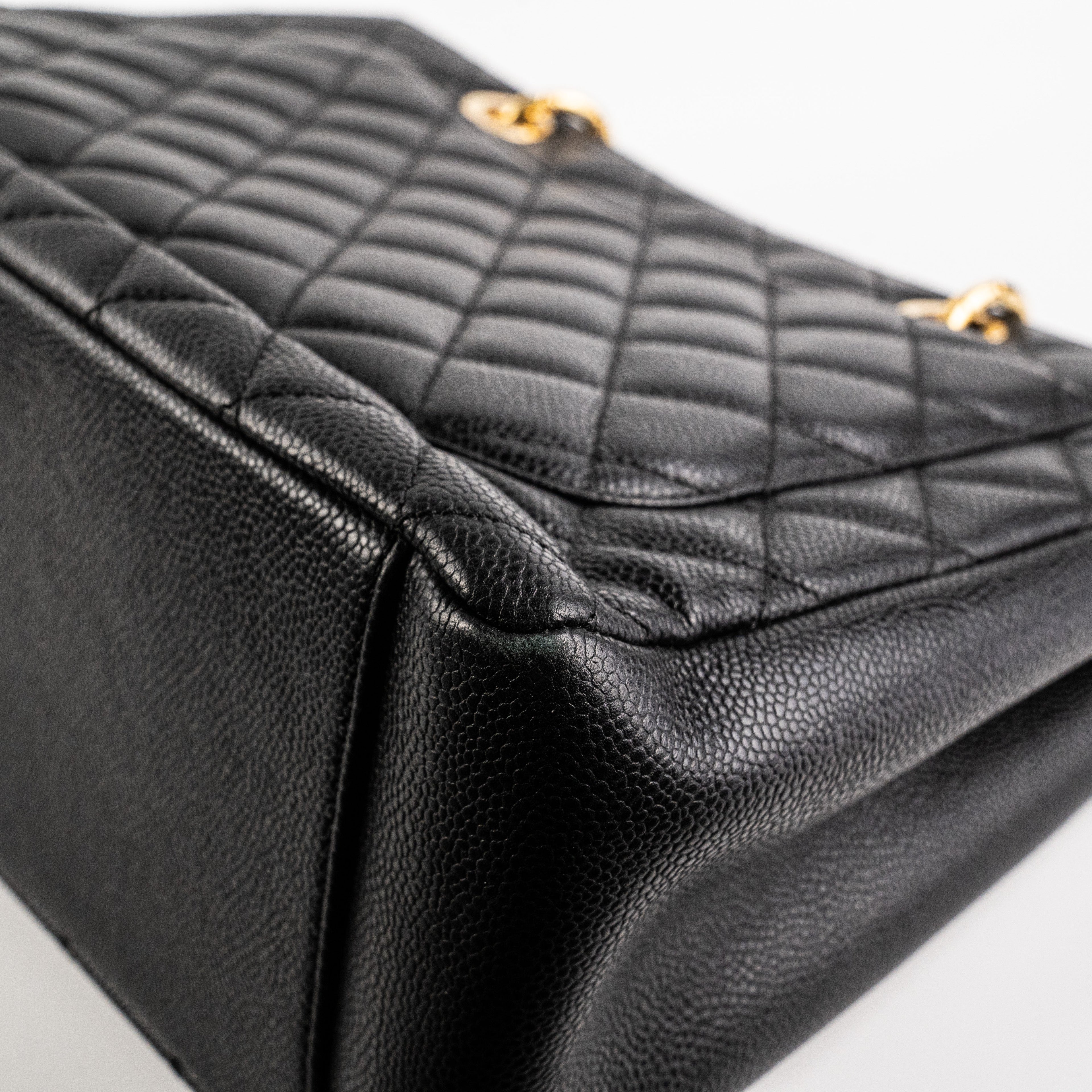 Chanel Grand Shopping Tote GST Caviar Black