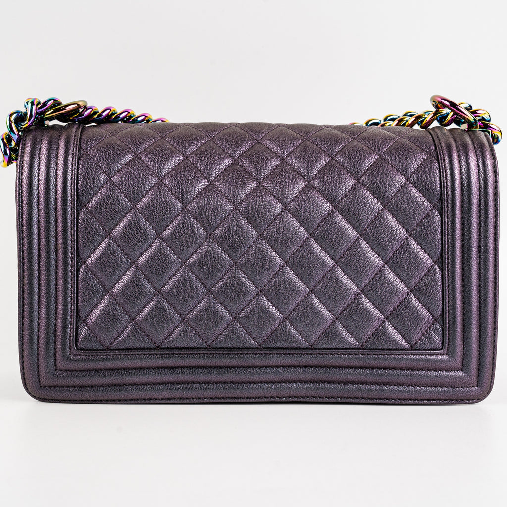 Chanel Old Medium Boy Mermaid