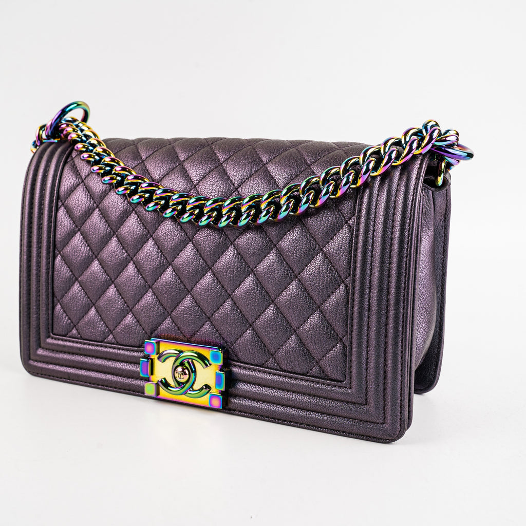 Chanel Old Medium Boy Mermaid