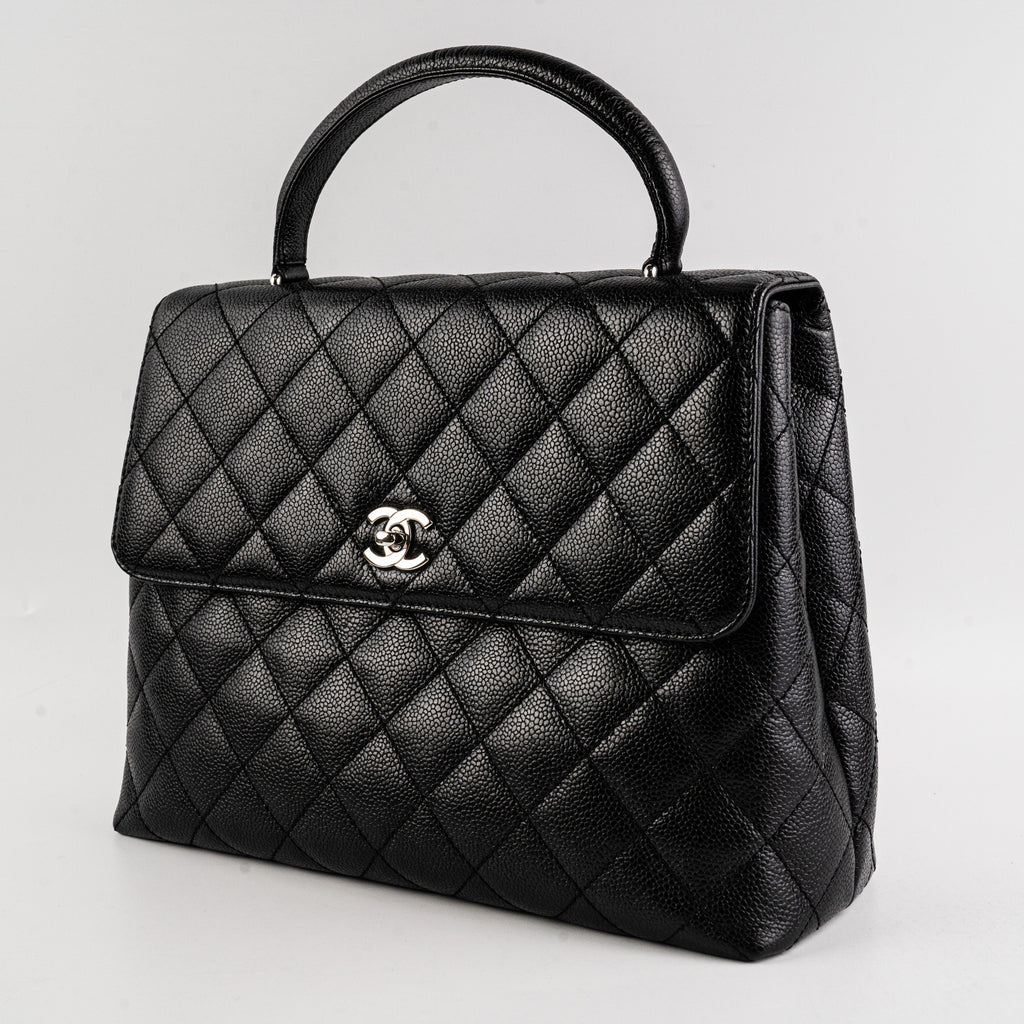 Chanel Kelly Caviar Top Handle Bag