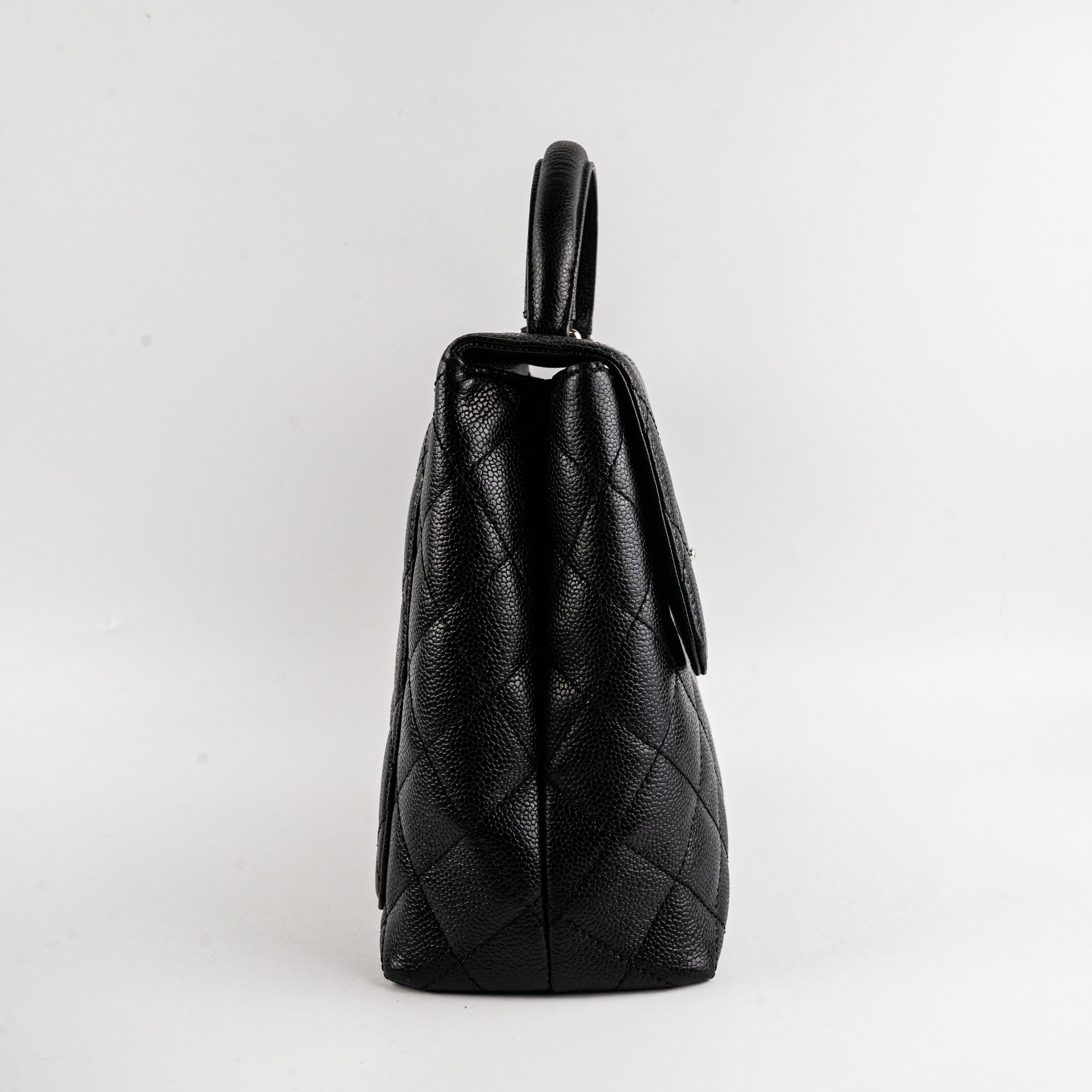 Chanel Kelly Caviar Top Handle Bag