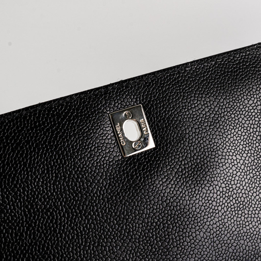 Chanel Kelly Caviar Top Handle Bag
