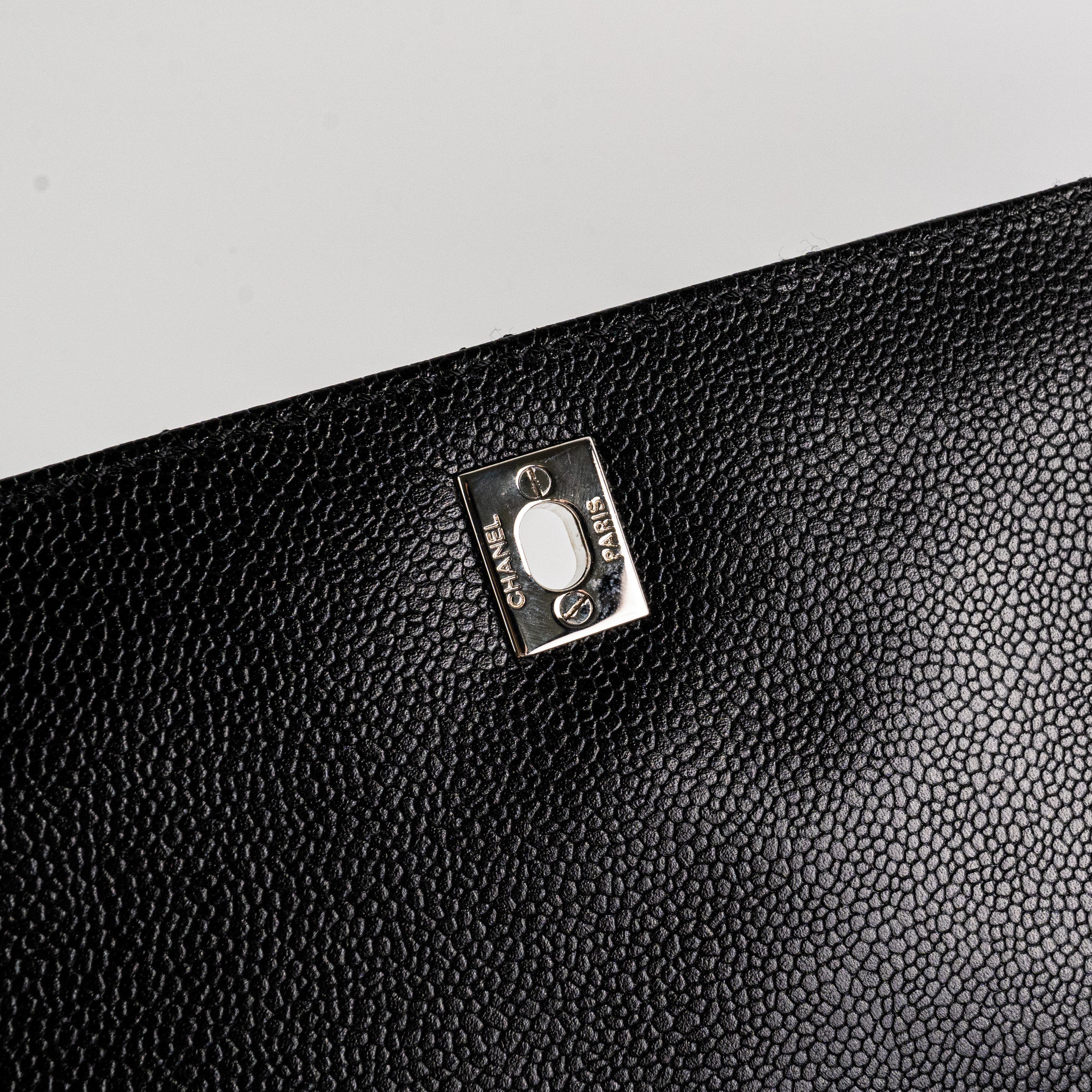Chanel Kelly Caviar Top Handle Bag