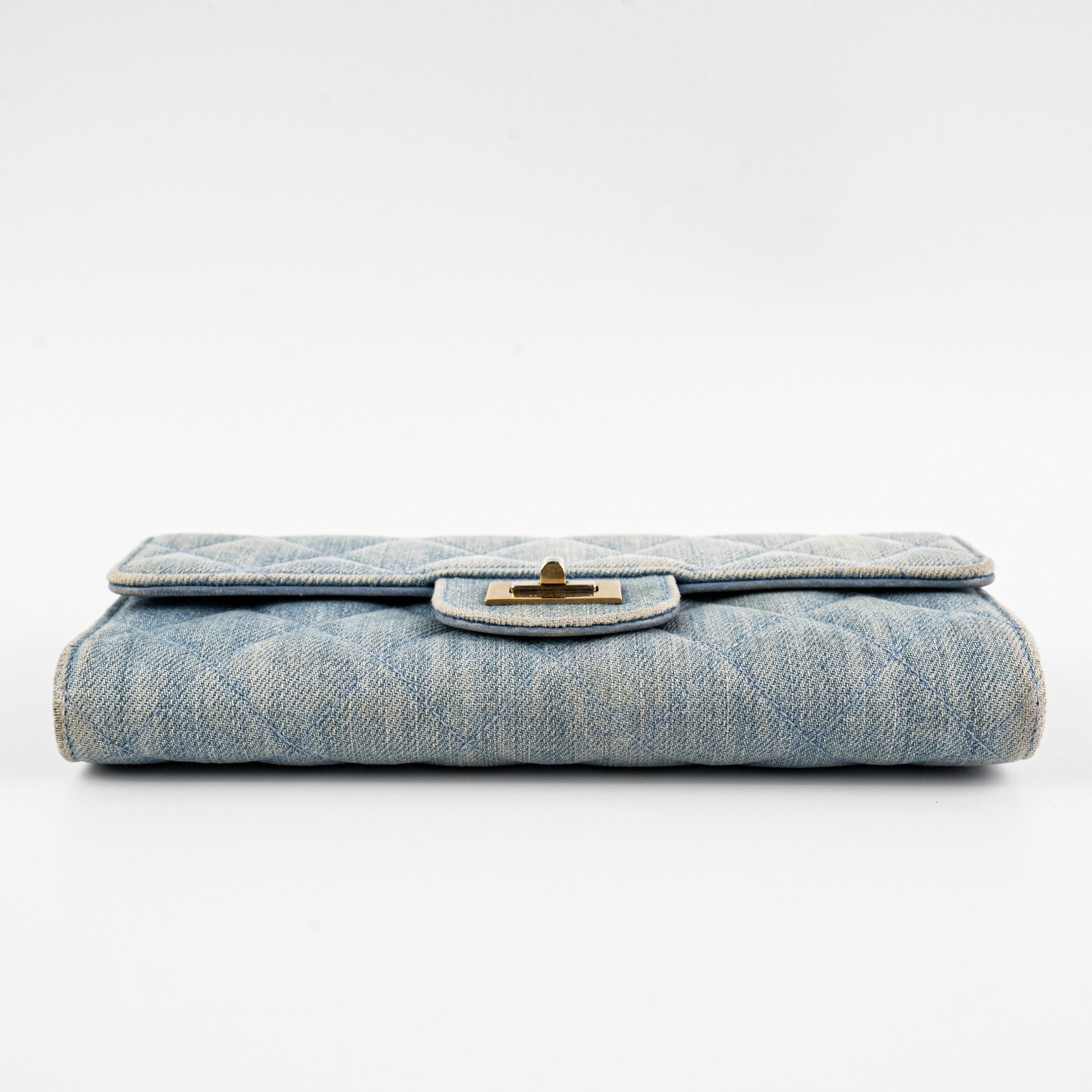 Chanel Reissue Denim Long Wallet