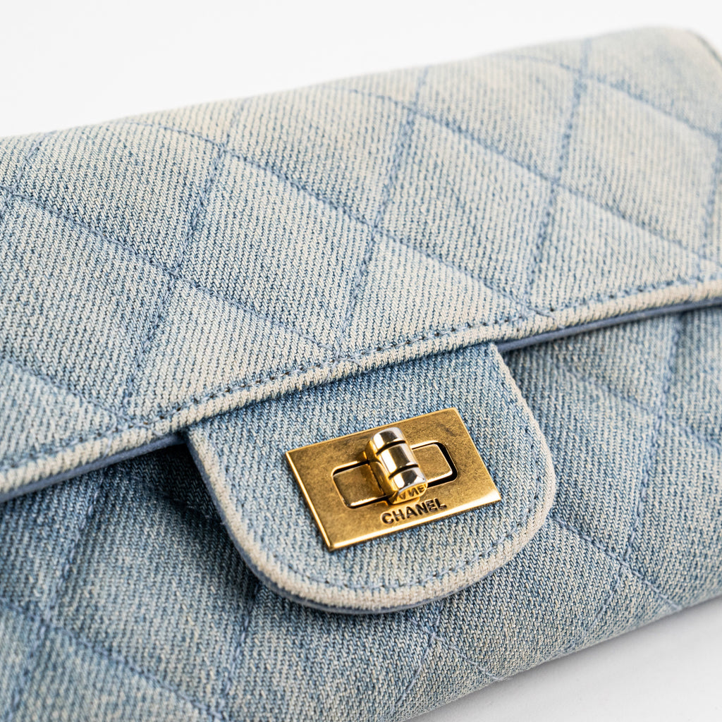 Chanel Reissue Denim Long Wallet