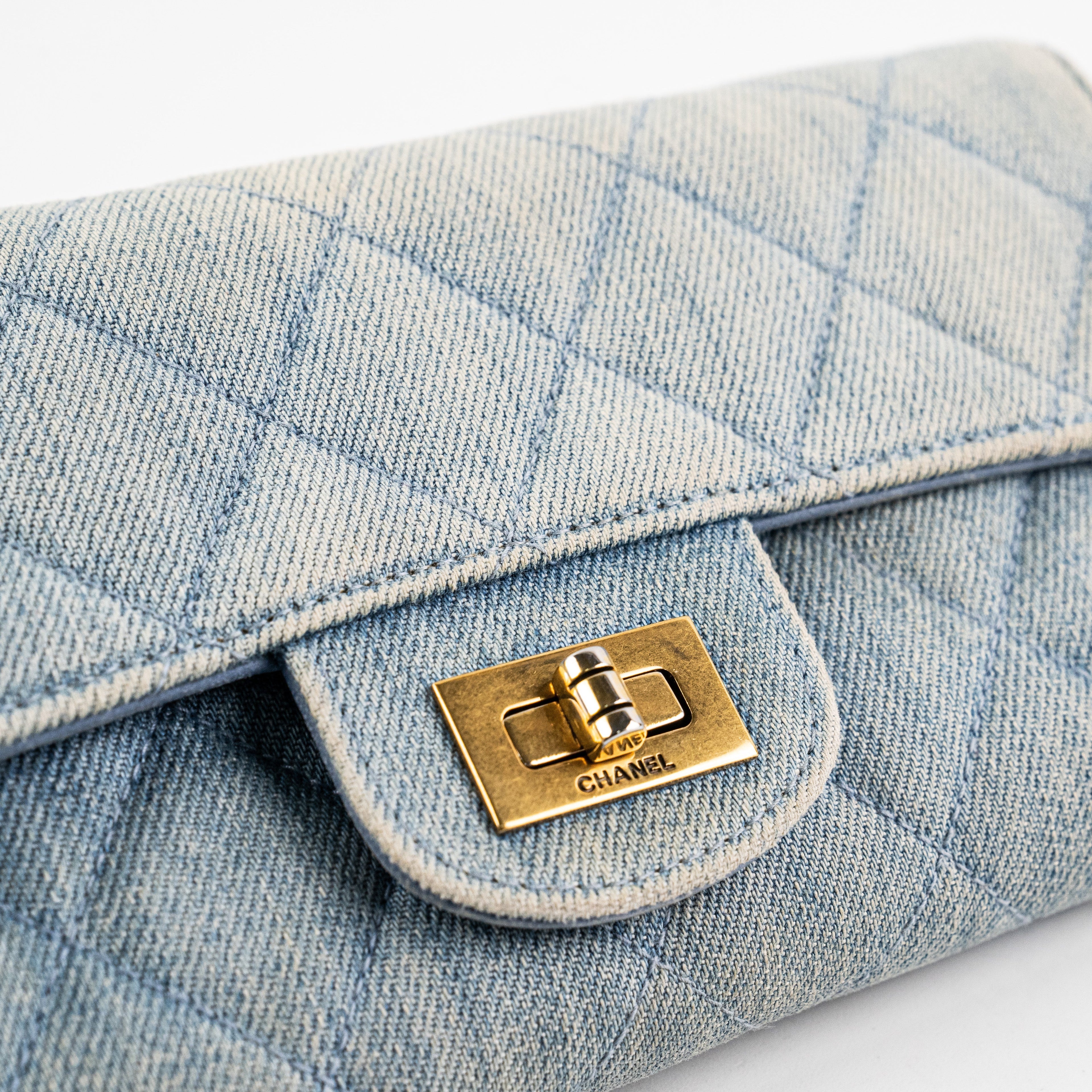 Chanel Reissue Denim Long Wallet