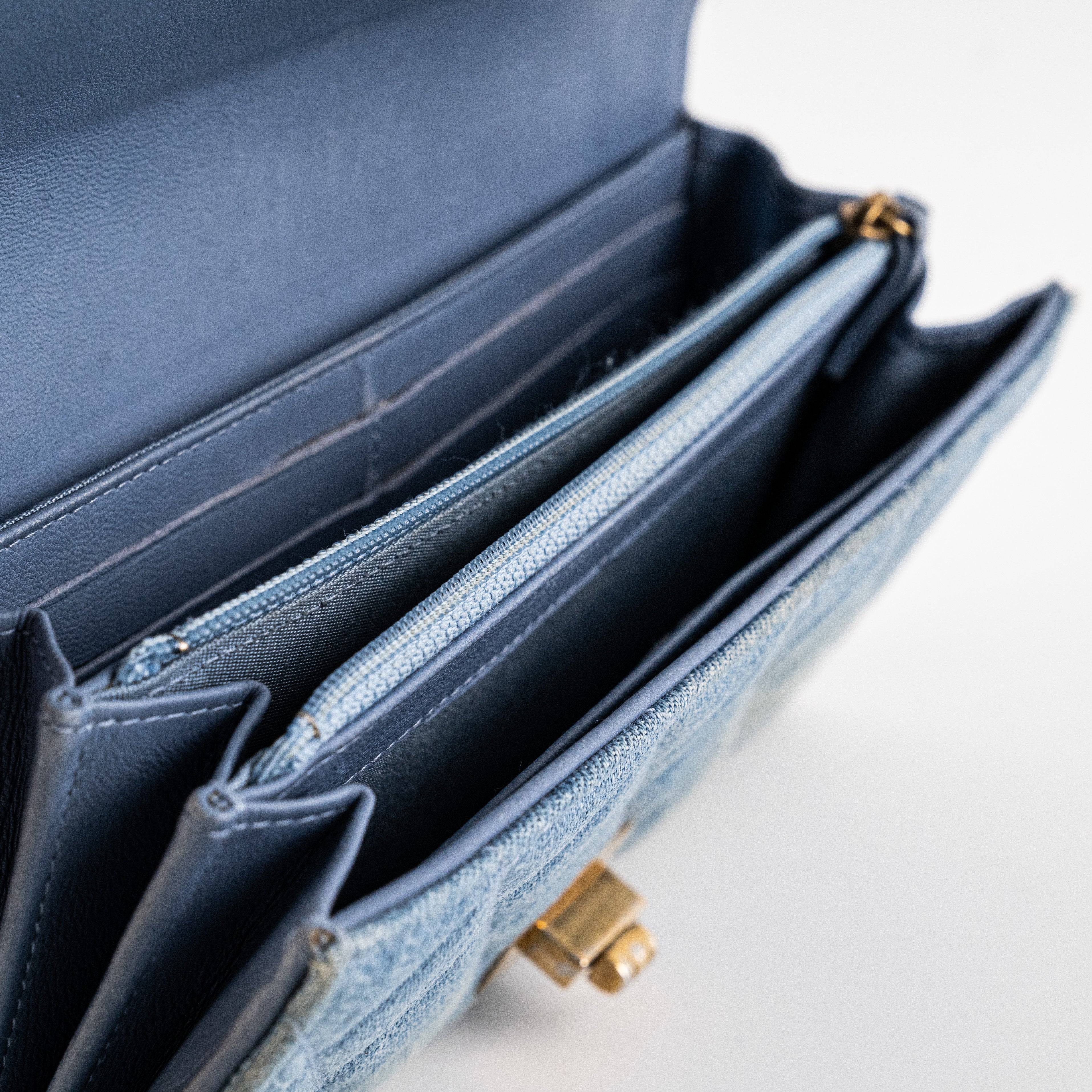 Chanel Reissue Denim Long Wallet