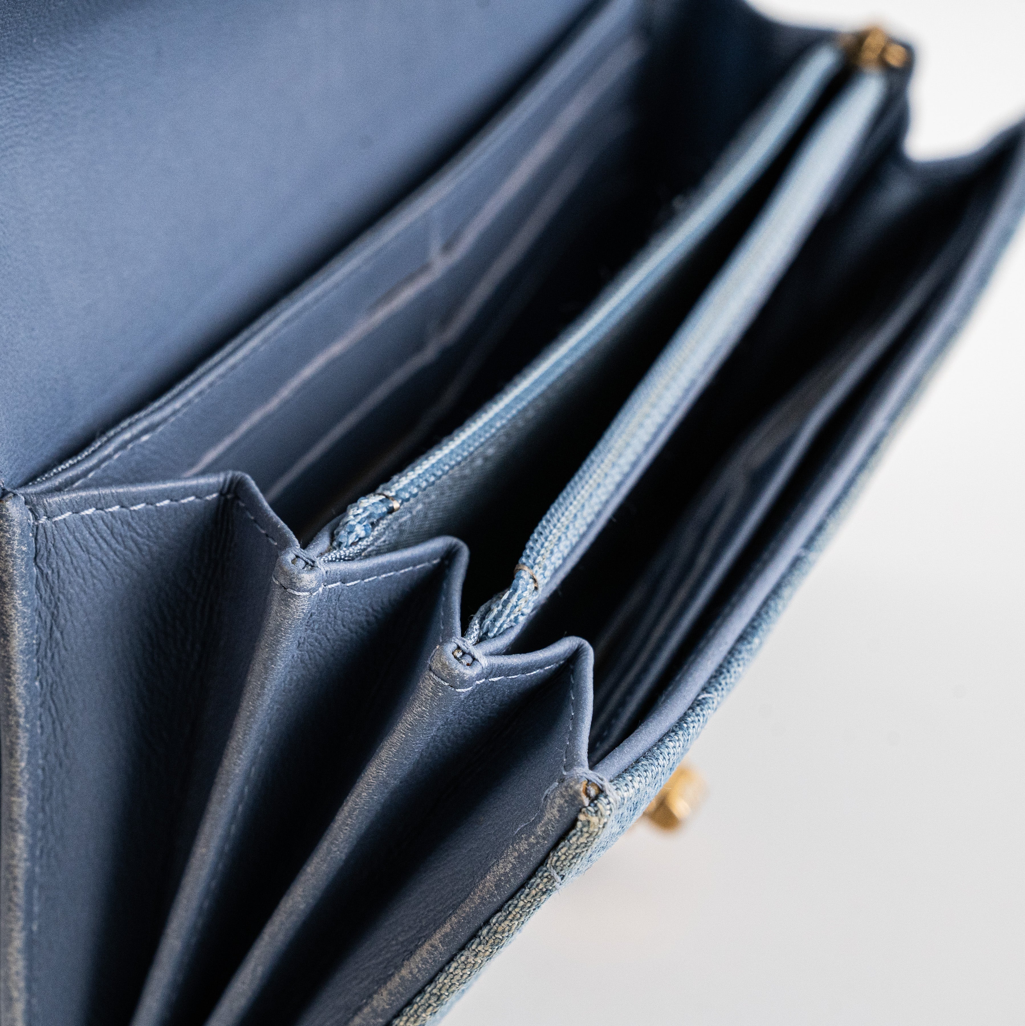 Chanel Reissue Denim Long Wallet