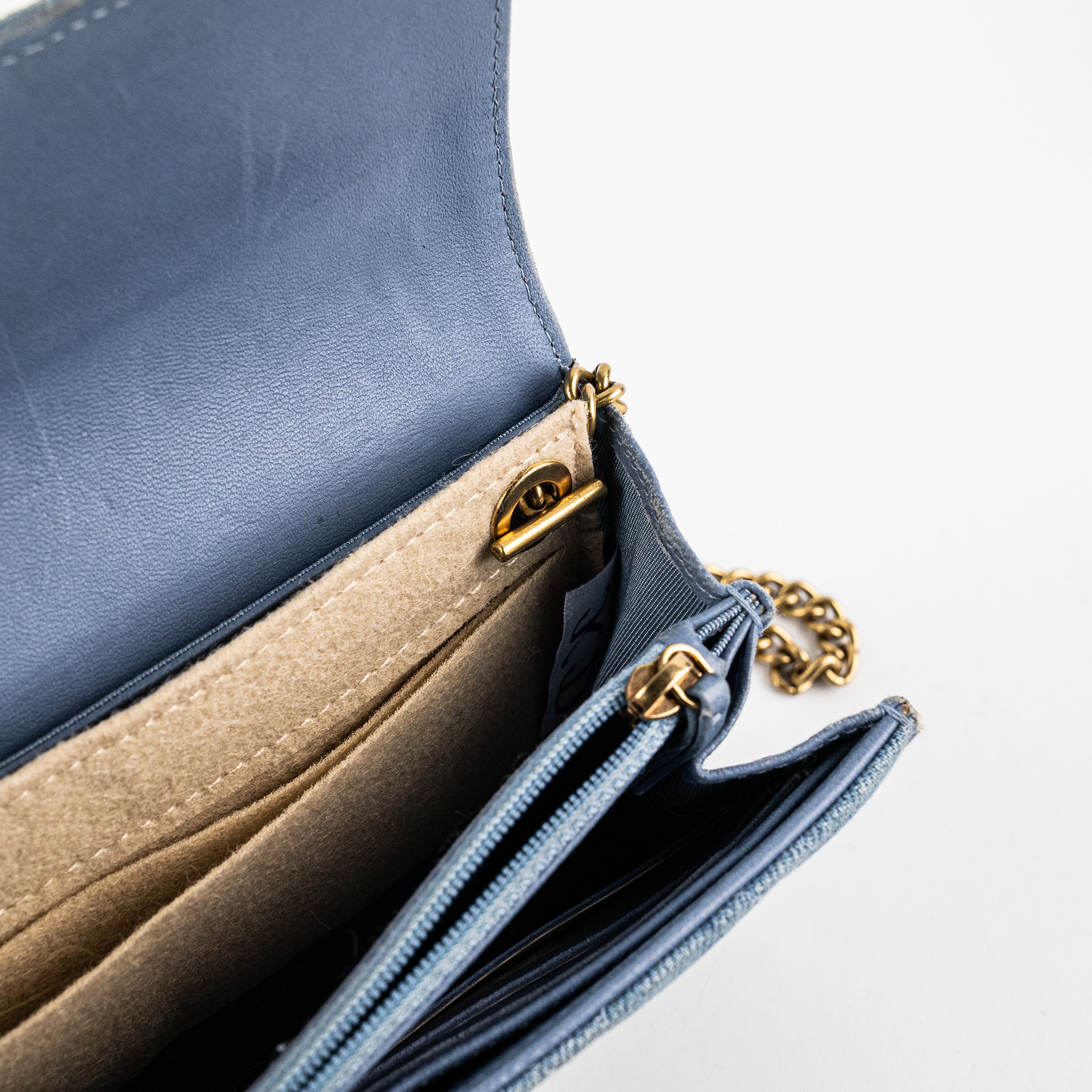 Chanel Reissue Denim Long Wallet