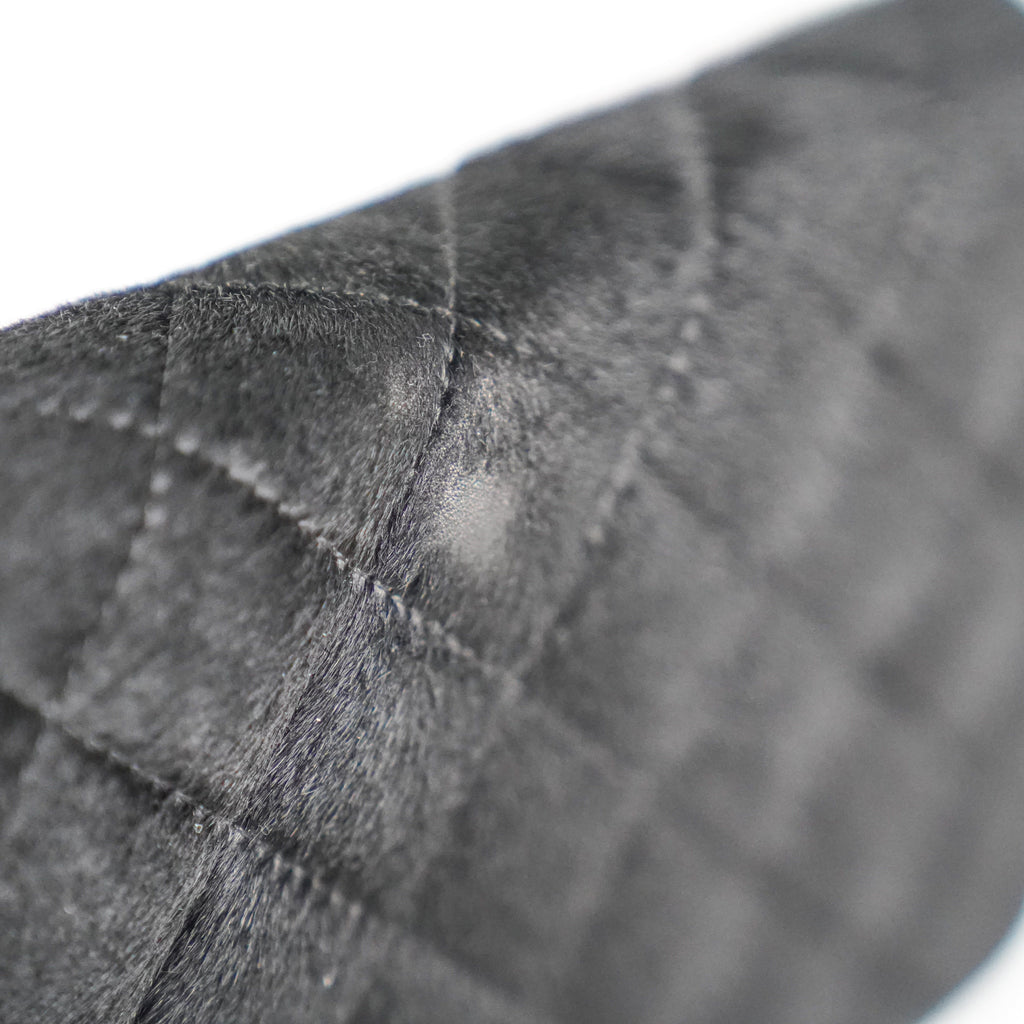 Chanel Woc Wallet On Chain Mohair Leather Black