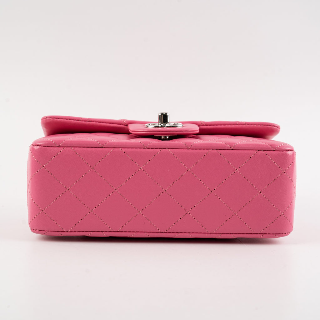 Chanel Mini Rectangle Lambskin Pink