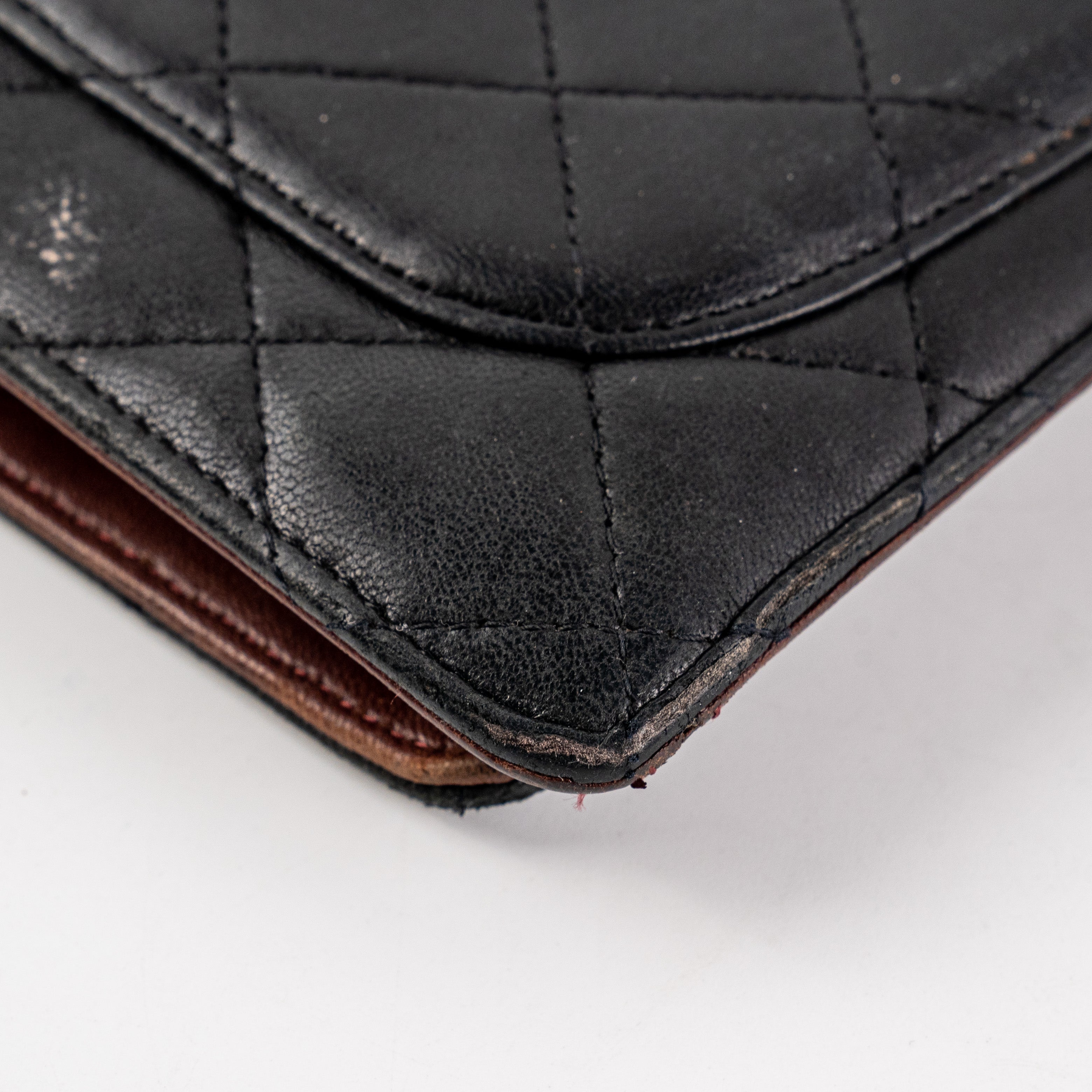 Chanel Wallet Lambskin Black