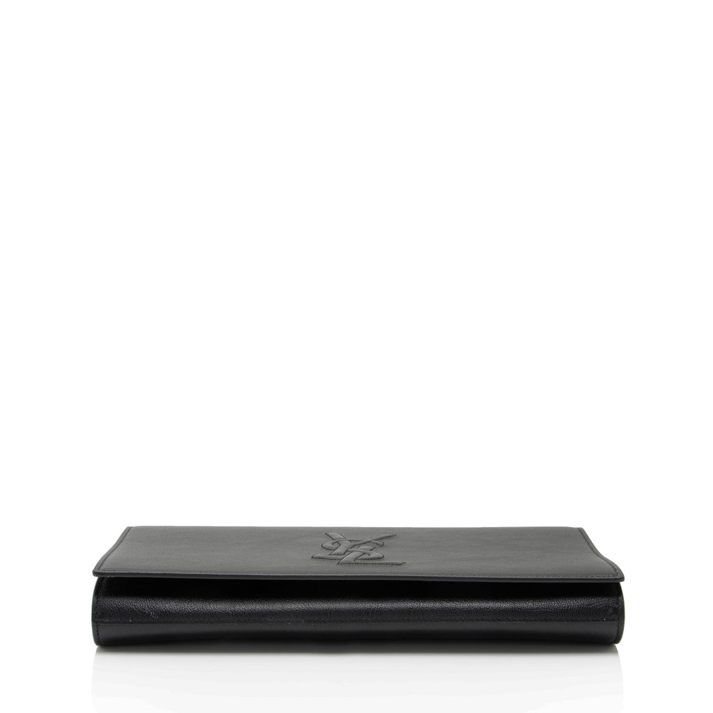 Saint Laurent Calfskin Belle de Jour Clutch