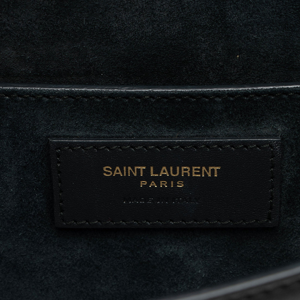 Saint Laurent Calfskin Betty Messenger (SHF-iBdBTn)