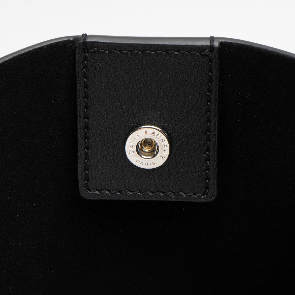 Saint Laurent Calfskin Bold Shopping Tote