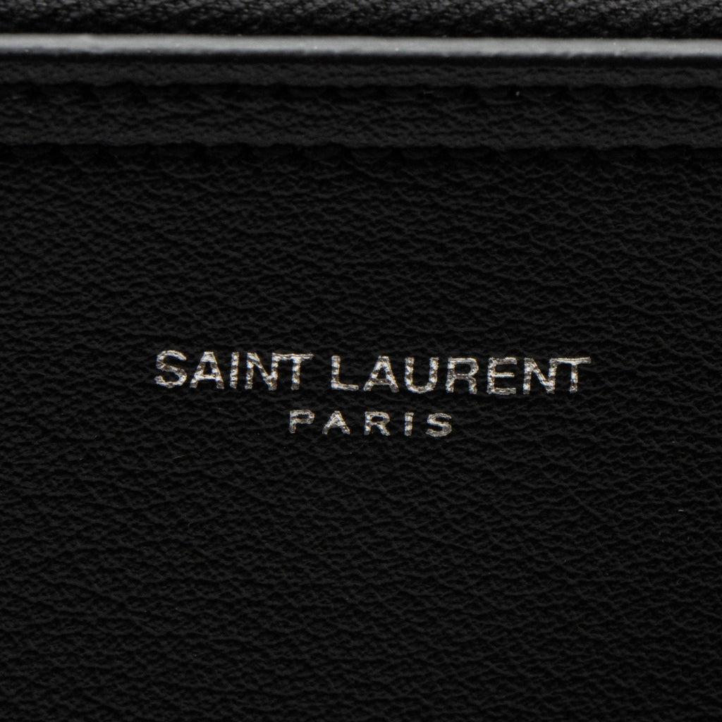 Saint Laurent Calfskin Bold Shopping Tote