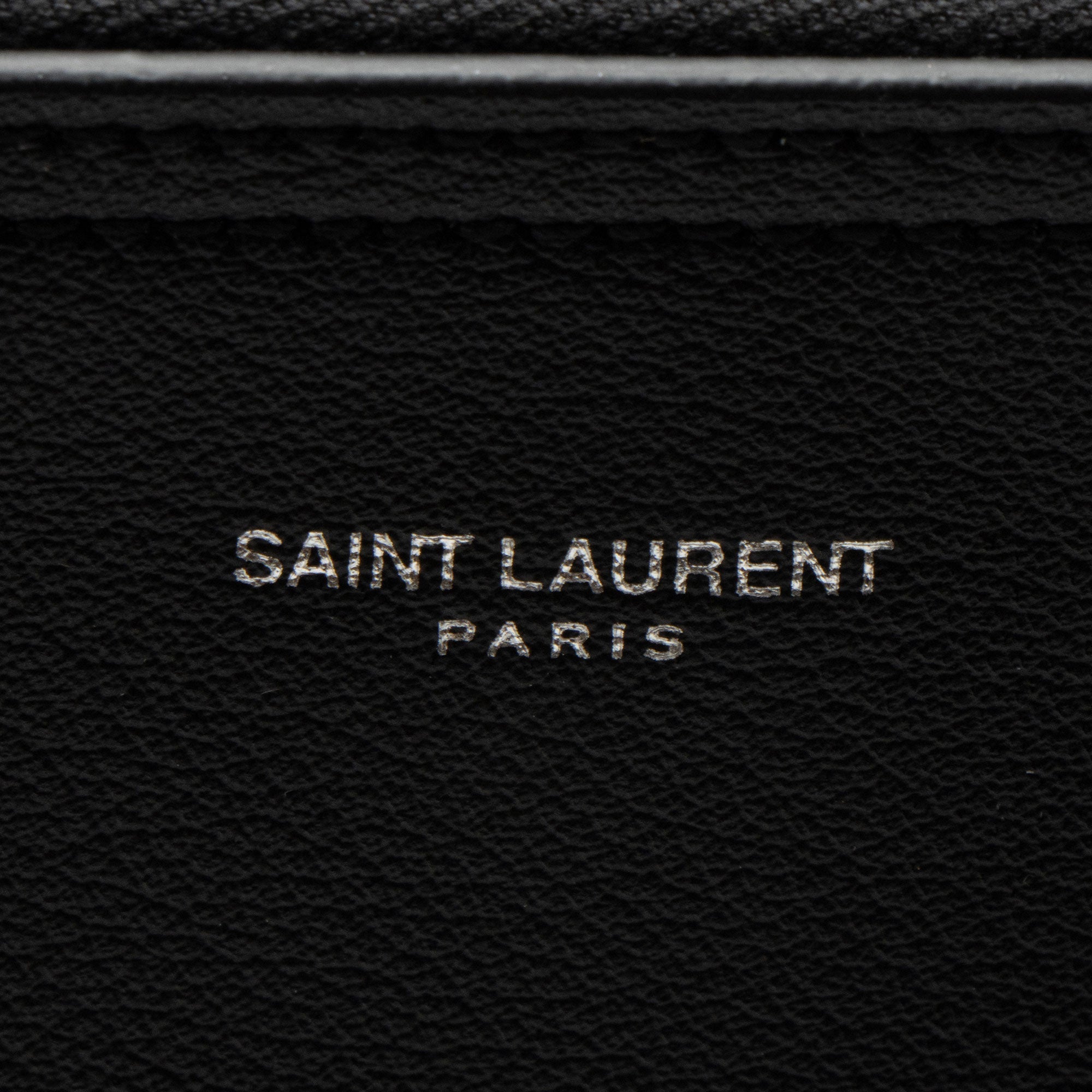 Saint Laurent Calfskin Bold Shopping Tote