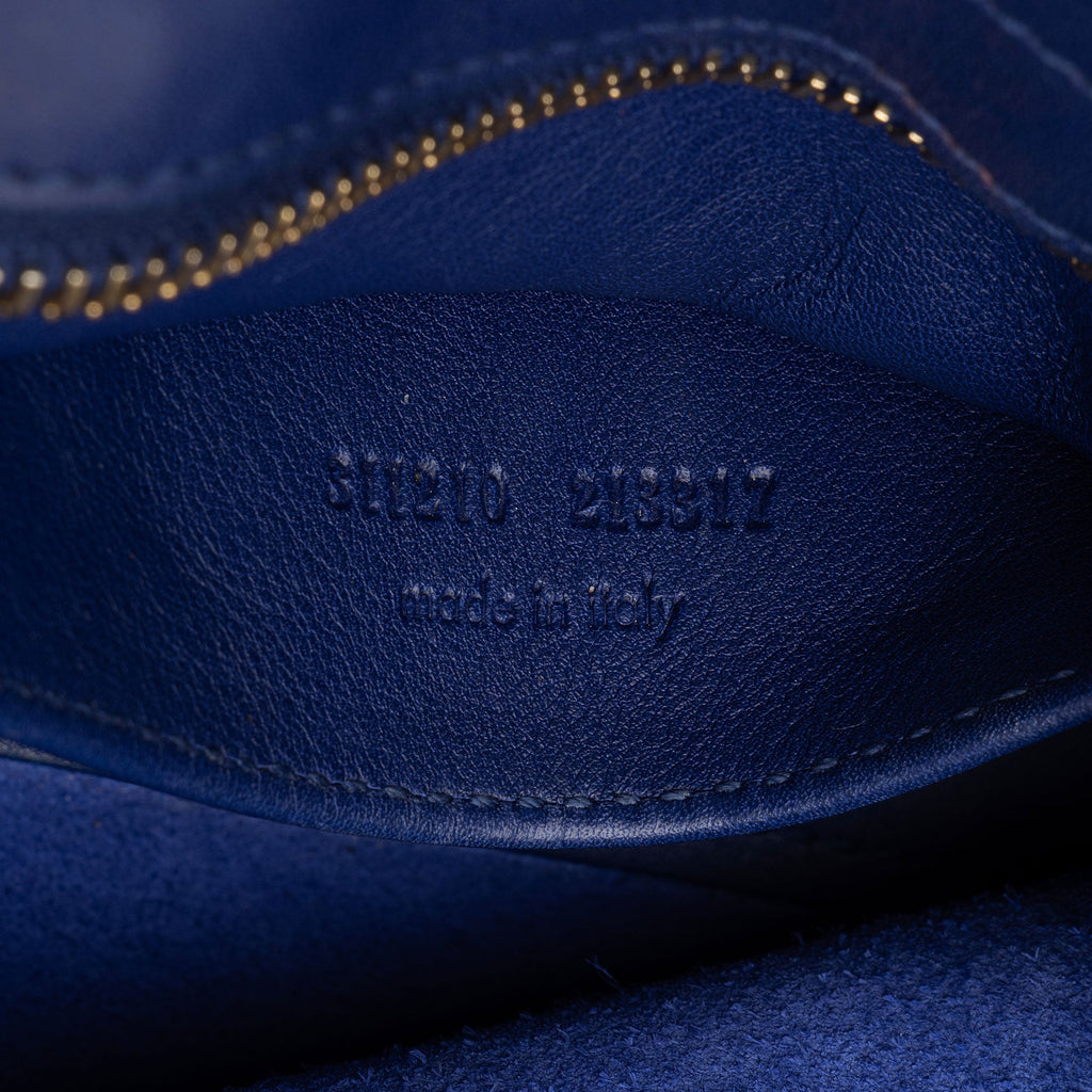 Saint Laurent Calfskin Cabas Chyc Small Tote